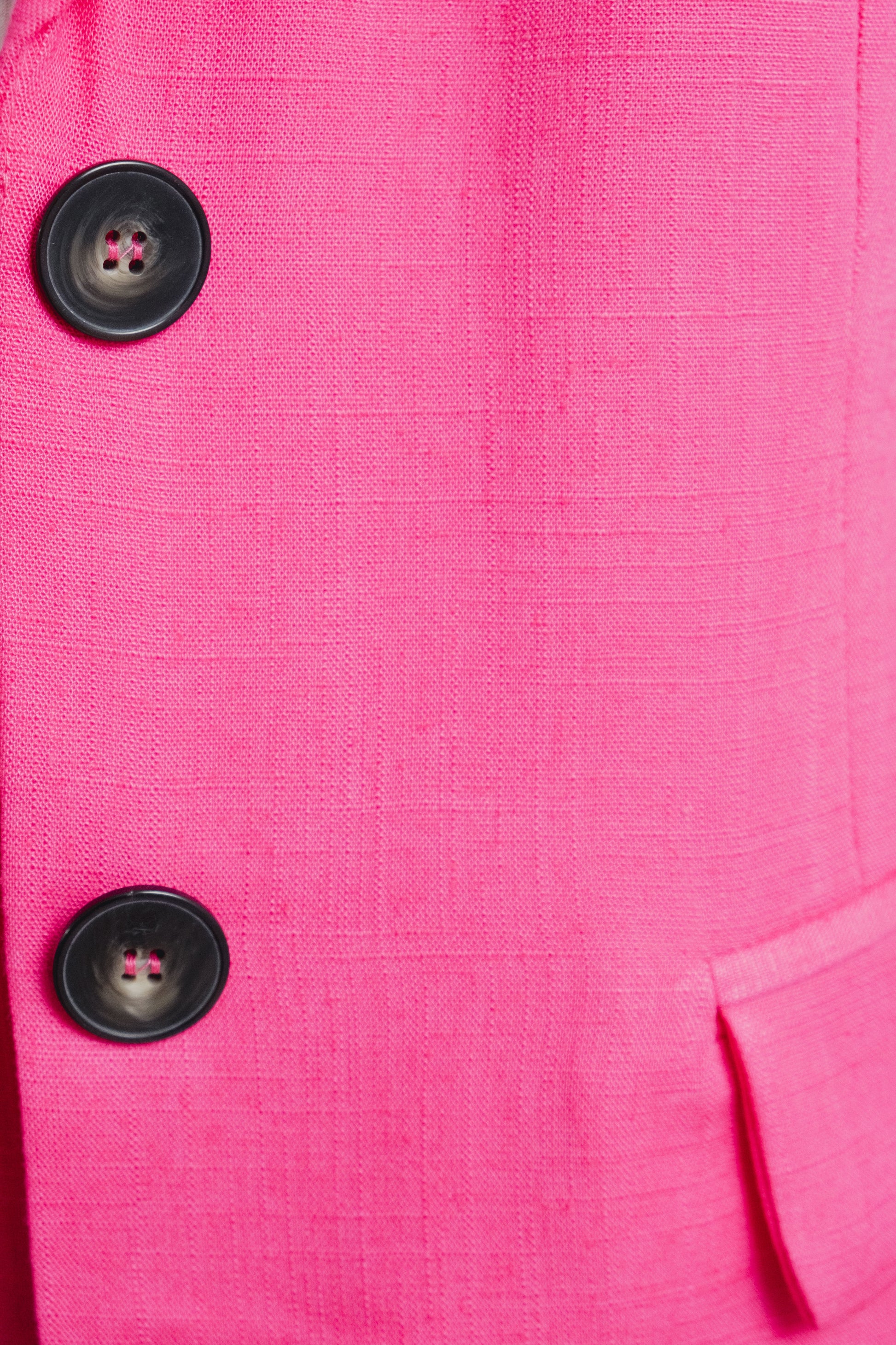 Blazer lino fucsia mujer diseño español