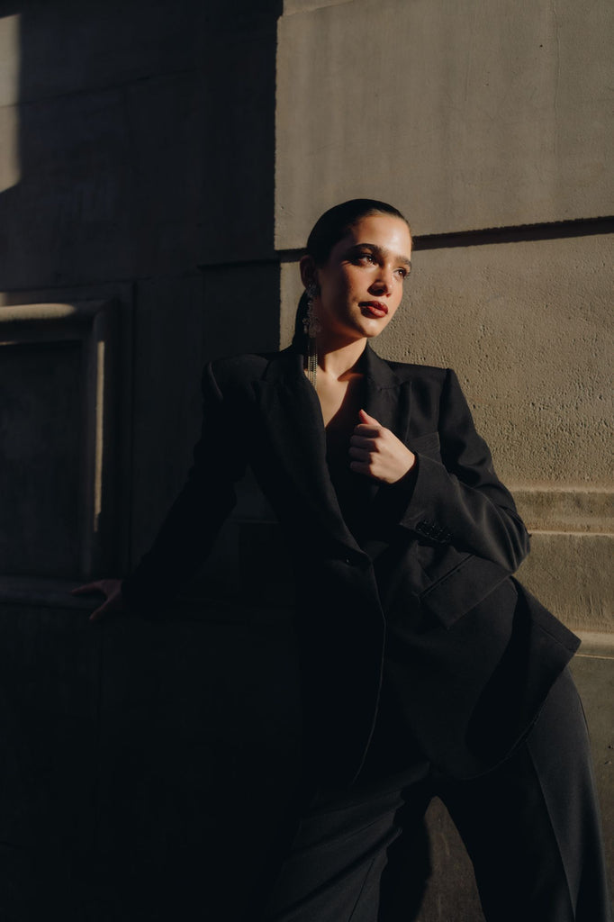 Pantalón de Pliegues de Corte Sastre