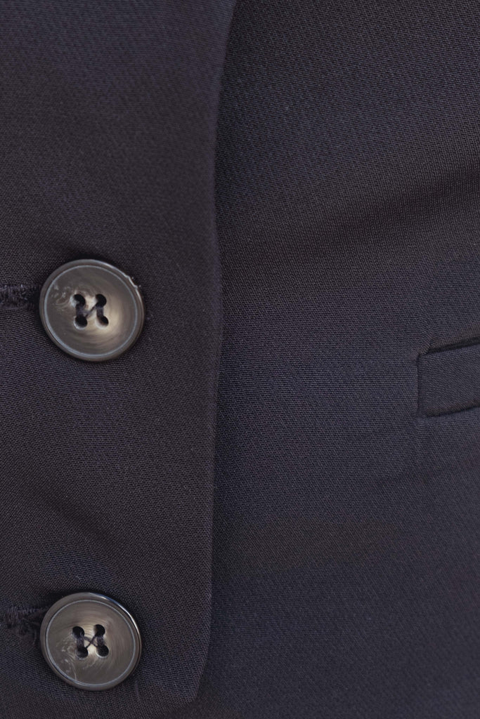 Chaleco de sastre corto con botones