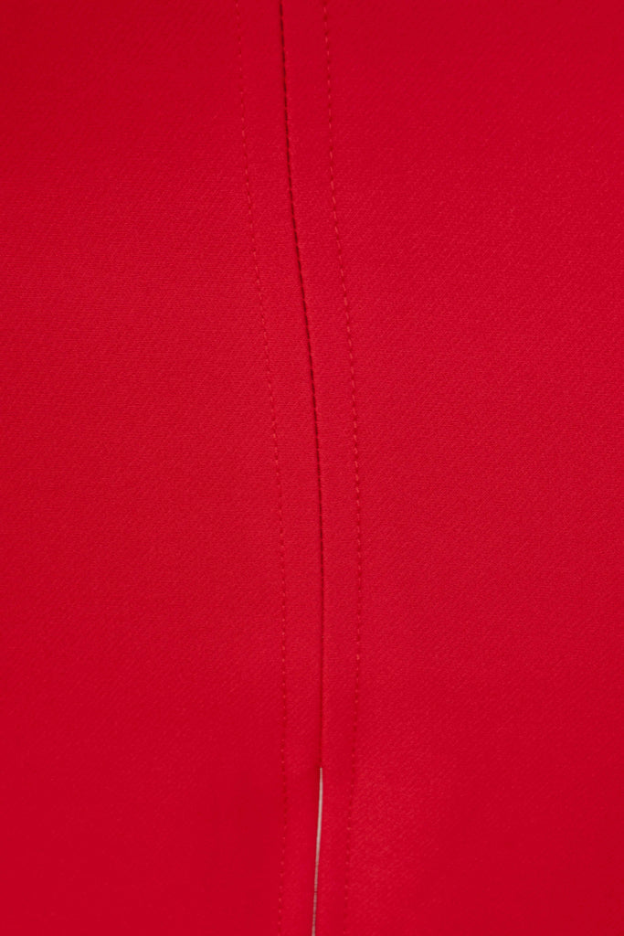 Falda midi de tubo con aberturas laterales/frontales