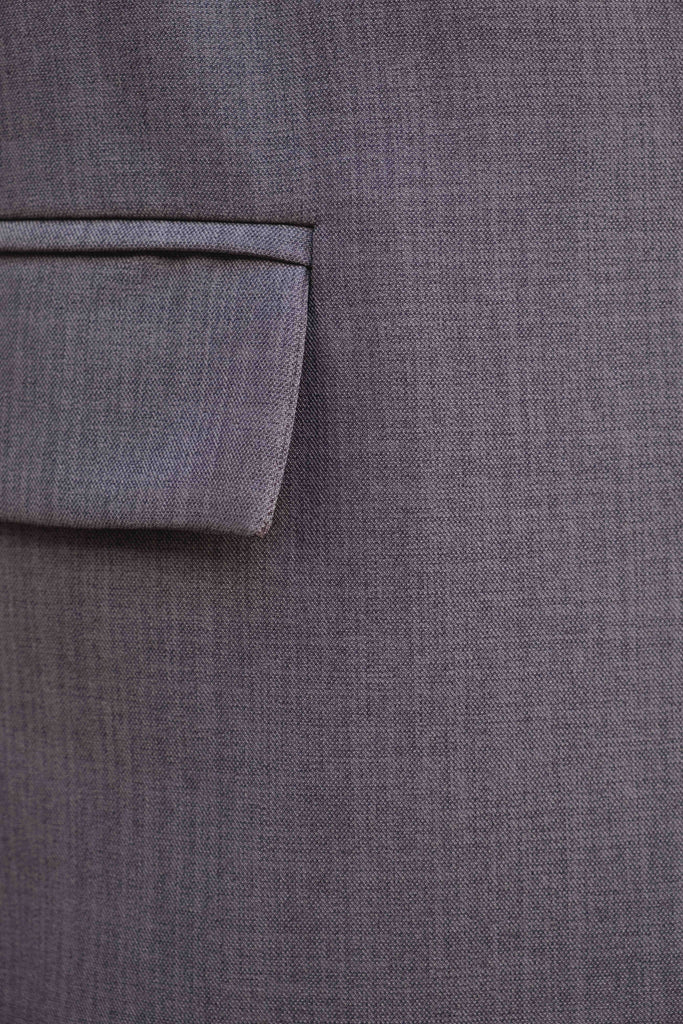 Blazer de Cuello Solapa y Puño Estampado Elegante