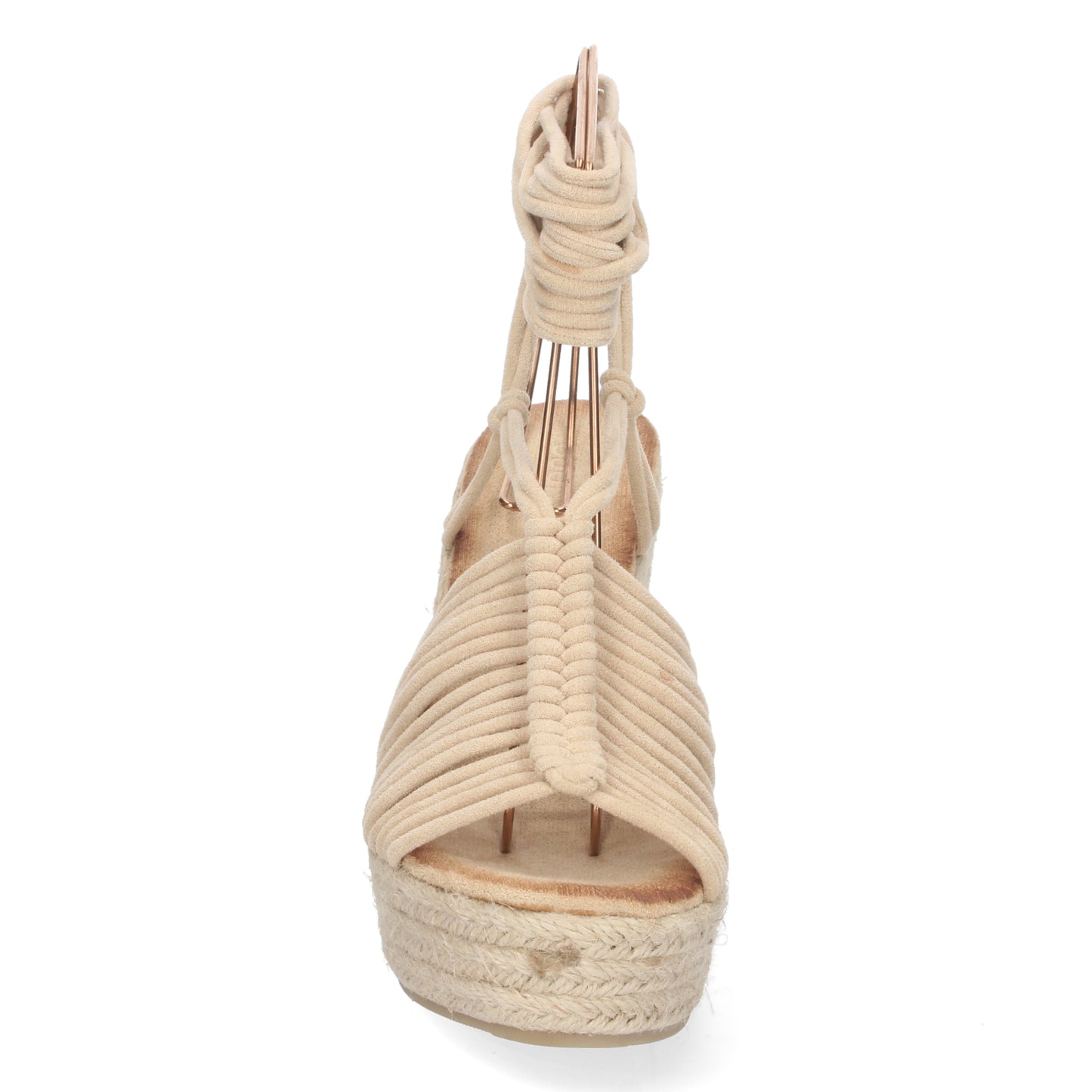 Zapatos con cuña, sandalias con cuña, descubre los cupones de Let's Secrets1A-1563-Beige