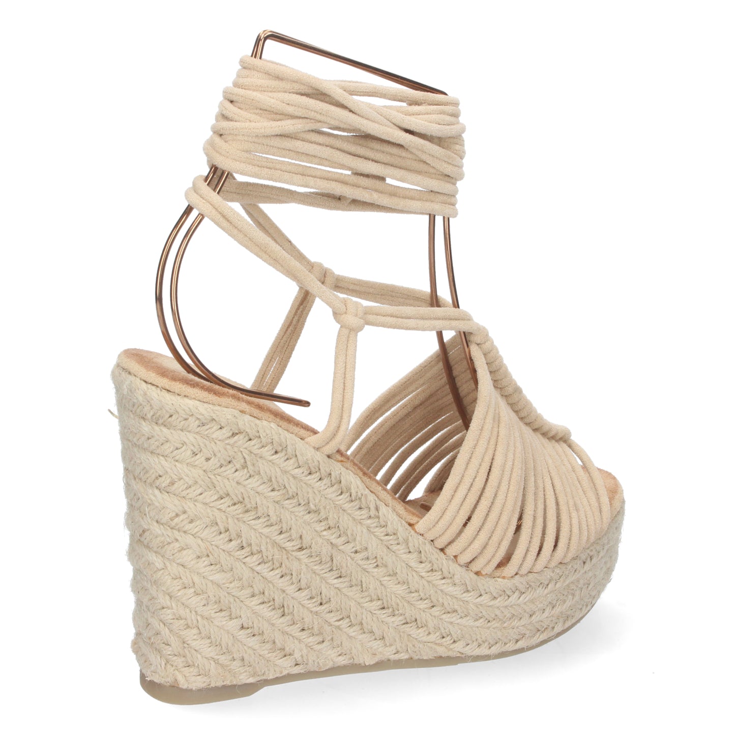 Zapatos con cuña, sandalias con cuña, descubre los cupones de Let's Secrets1A-1563-Beige