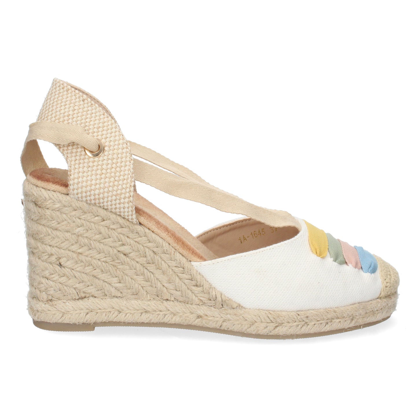 Sandalias de cuña, alpargatas de cuña, sandalias esparteras, sandalias tendencia verano 2023, descubre los cupones descuento de Let’s Secrets 1A-1645-Multi