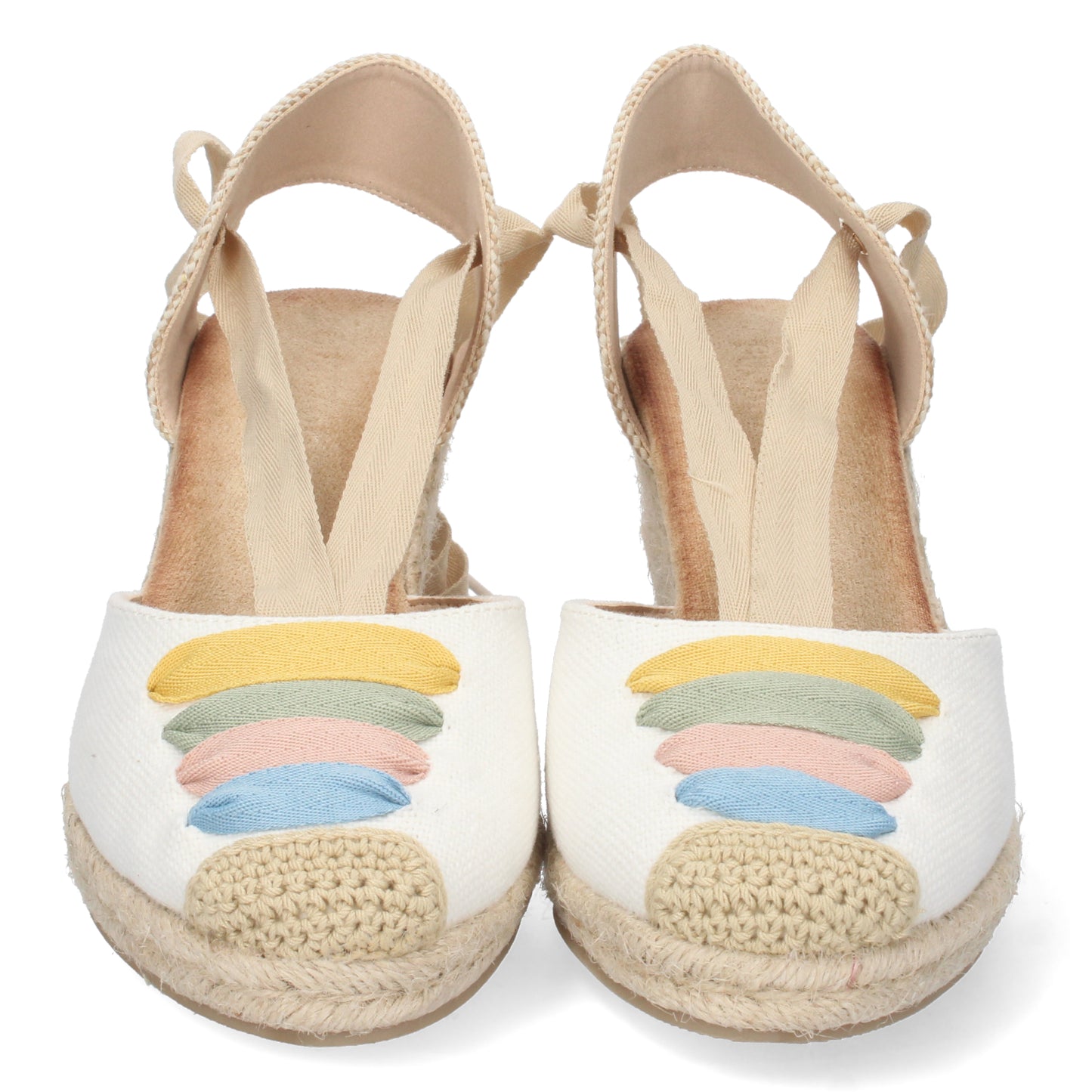 Sandalias de cuña, alpargatas de cuña, sandalias esparteras, sandalias tendencia verano 2023, descubre los cupones descuento de Let’s Secrets 1A-1645-Multi