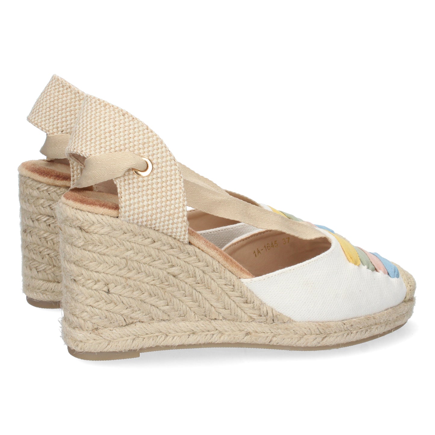 Sandalias de cuña, alpargatas de cuña, sandalias esparteras, sandalias tendencia verano 2023, descubre los cupones descuento de Let’s Secrets 1A-1645-Multi