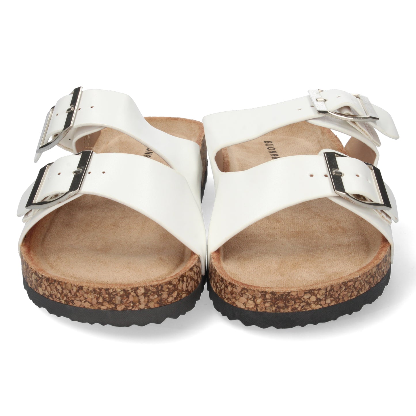 Sandalia Plana de Mujer con Planta de Anatómica de Bio y Hebillas Primavera Verano