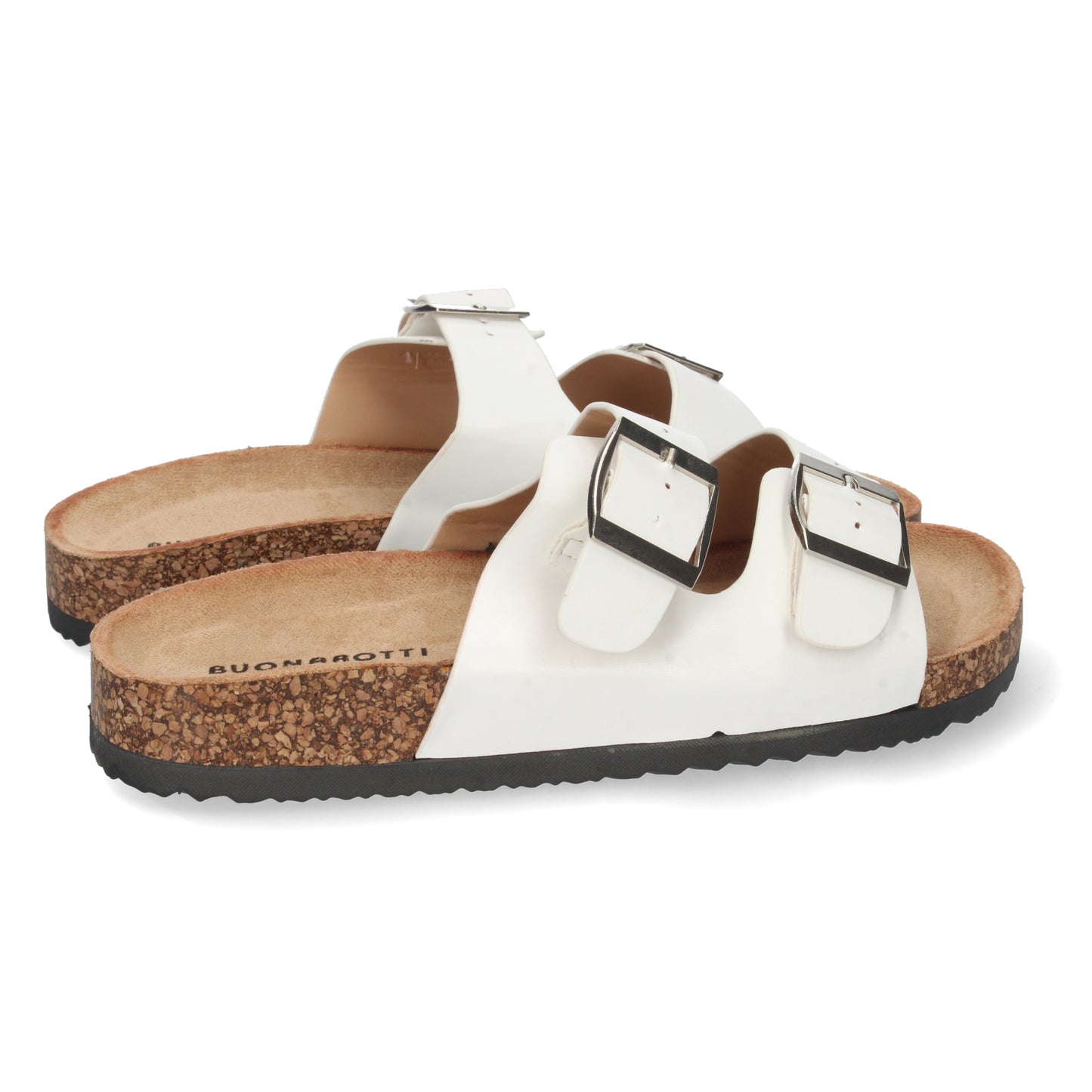 Sandalia Plana de Mujer con Planta de Anatómica de Bio y Hebillas Primavera Verano