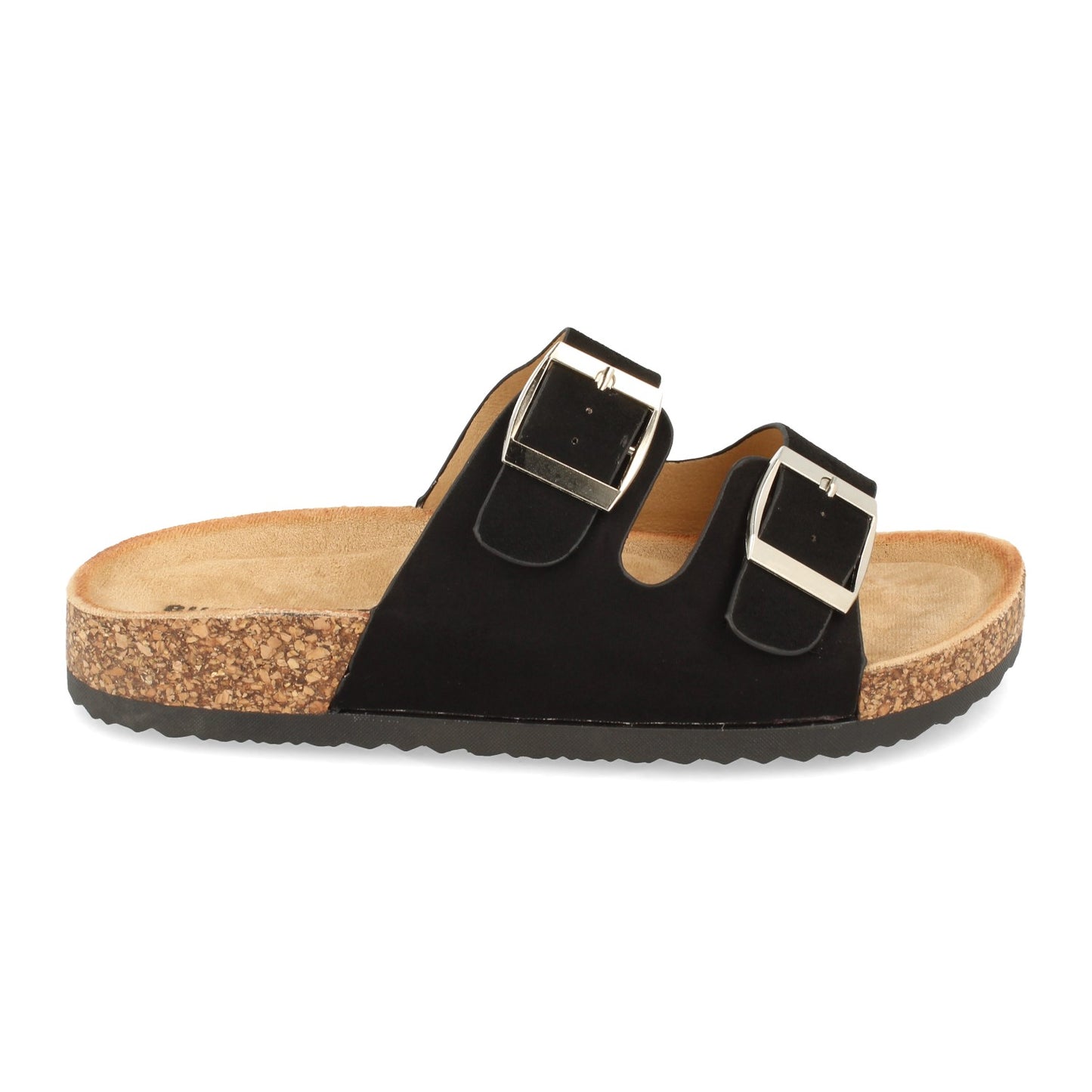 Sandalia Plana de Mujer con Planta de Anatómica de Bio y Hebillas Primavera Verano