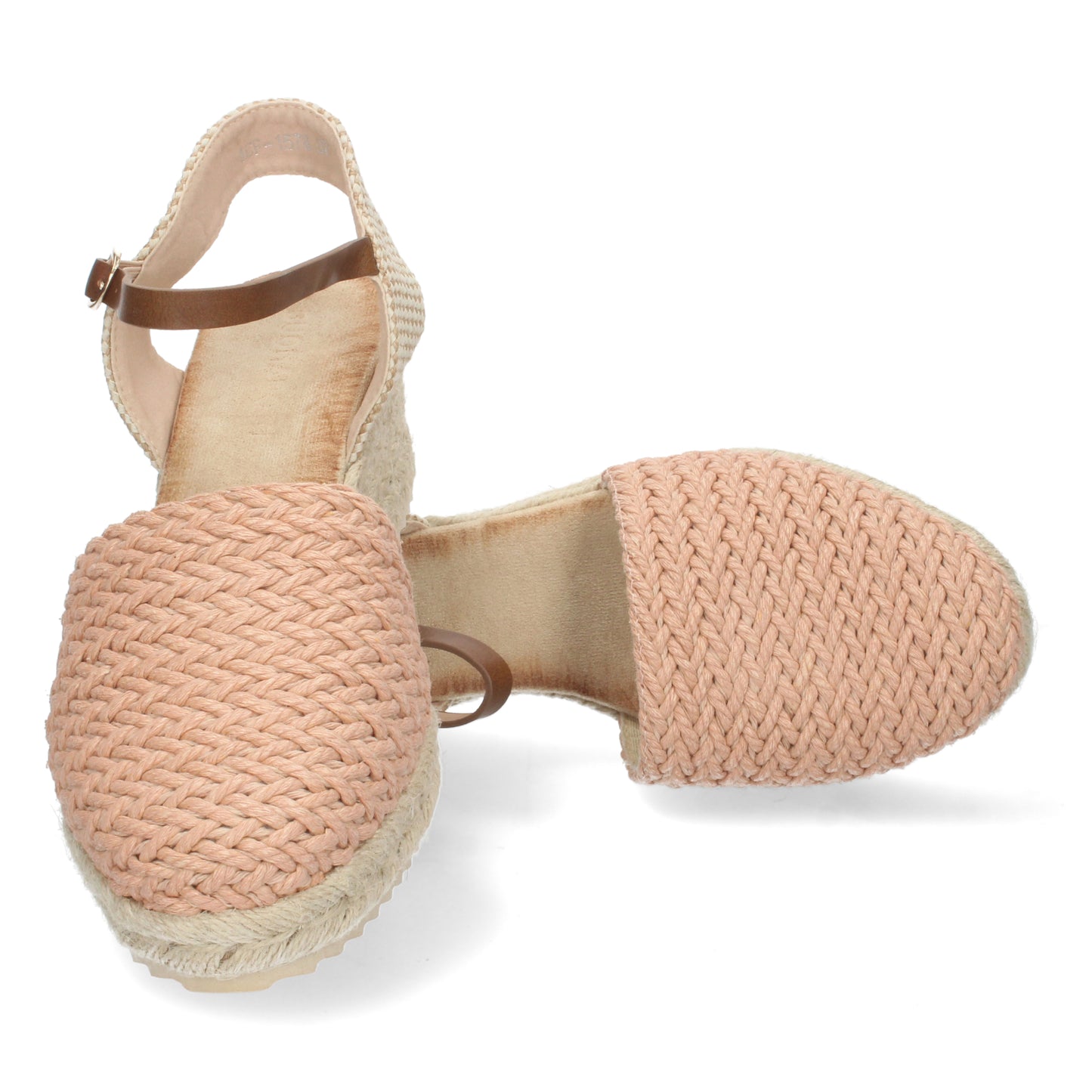 Cuñas color rosa, sandalias color rosa, alpargatas con cuña color rosa, descubre los cupones de Let's Secrets1CF-1578-Rosa