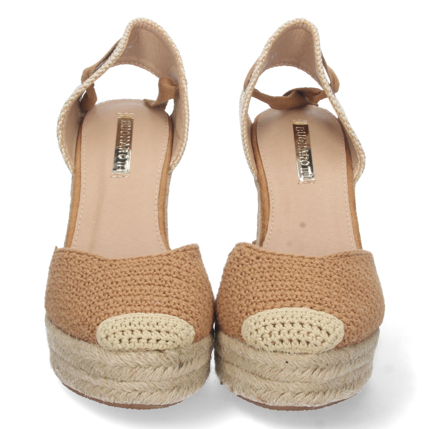 Sandalias de cuña, alpargatas de cuña, sandalias esparteras, sandalias tendencia verano 2023, descubre los cupones descuento de Let’s Secrets 1JC-1644-Camel