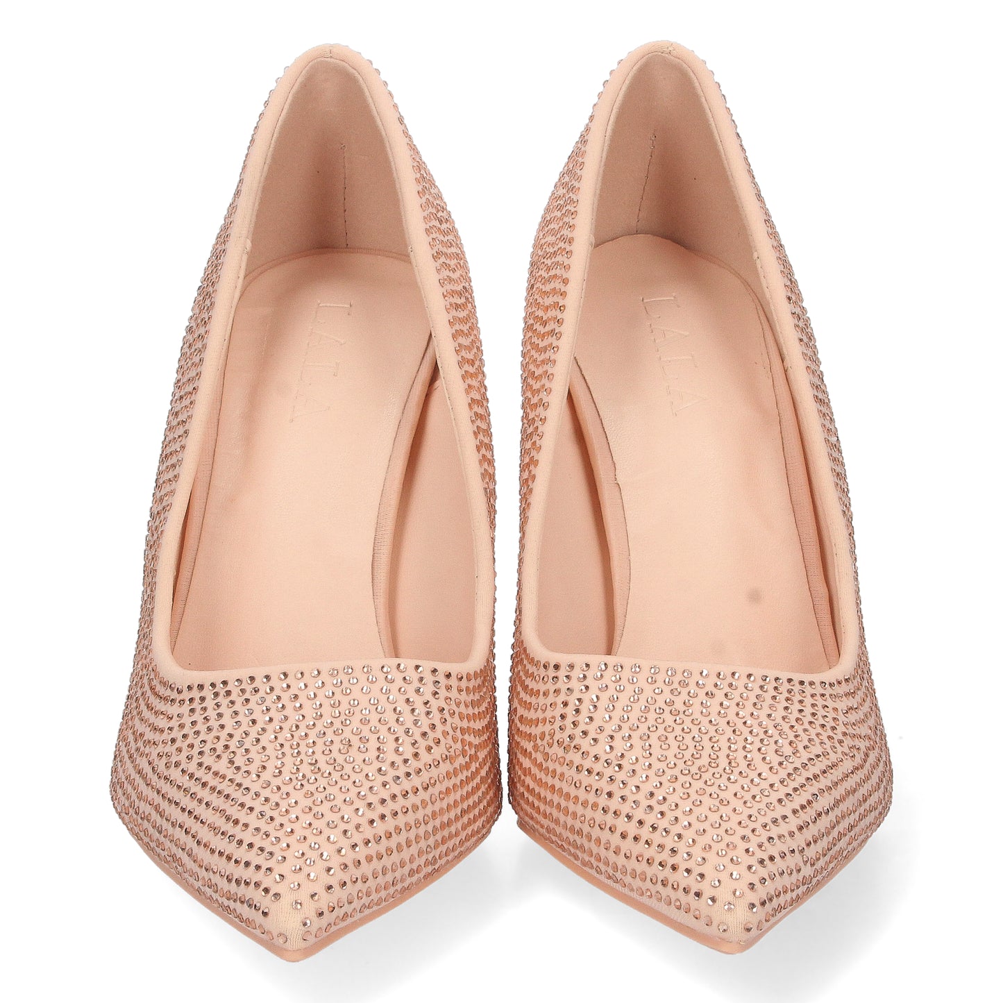Zapato de Tacón Fino Stilettos para Mujer Cómodo Estilo Salón con Strass Punta Fina Primavera Verano