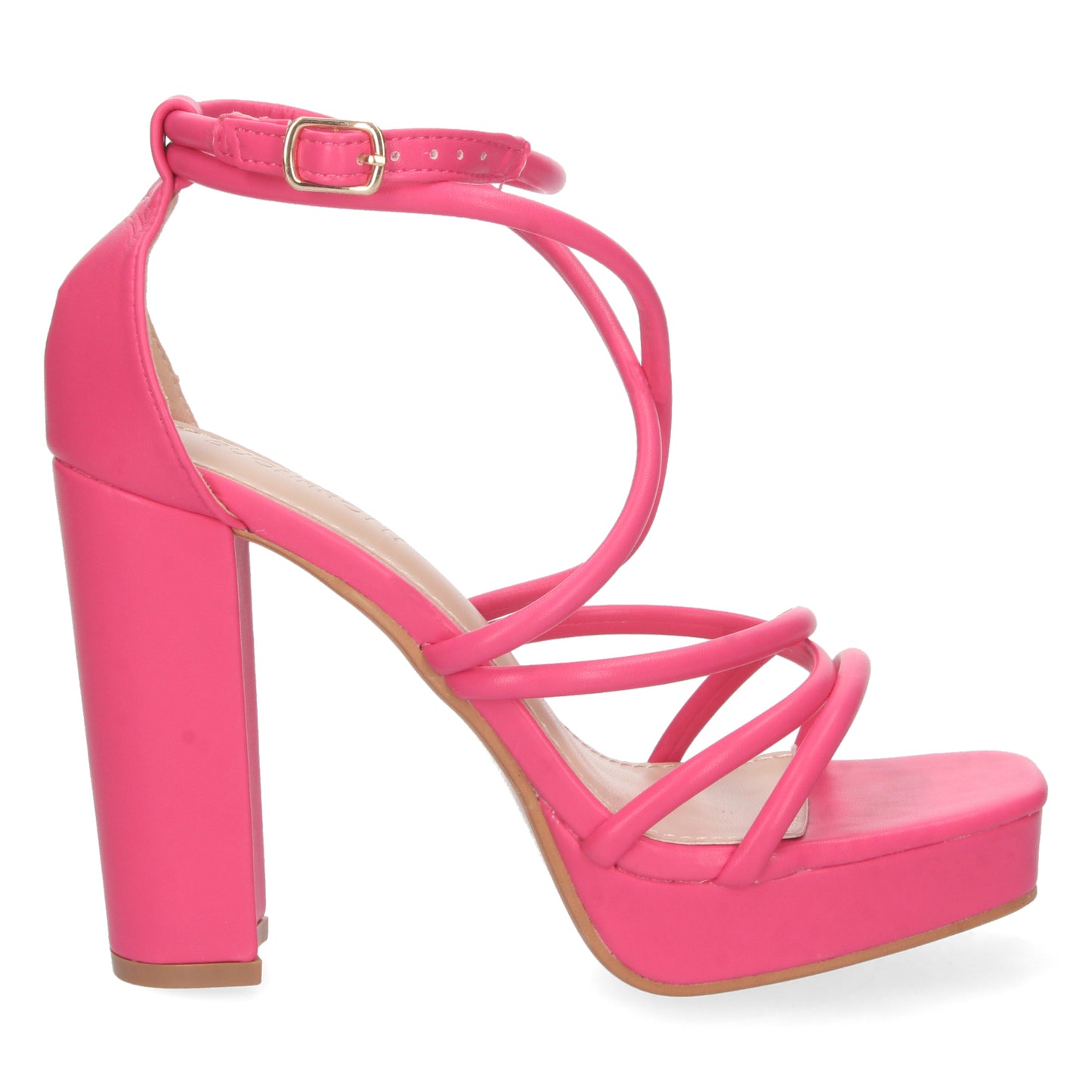 Zapatos de tacón alto  color fucsia, zapatos color fucsia, Sandalias planas de verano 2023 para mujer, sandalias de mujeres, descubre los cupones de Let's Secrets2BL-2099-Fucsia