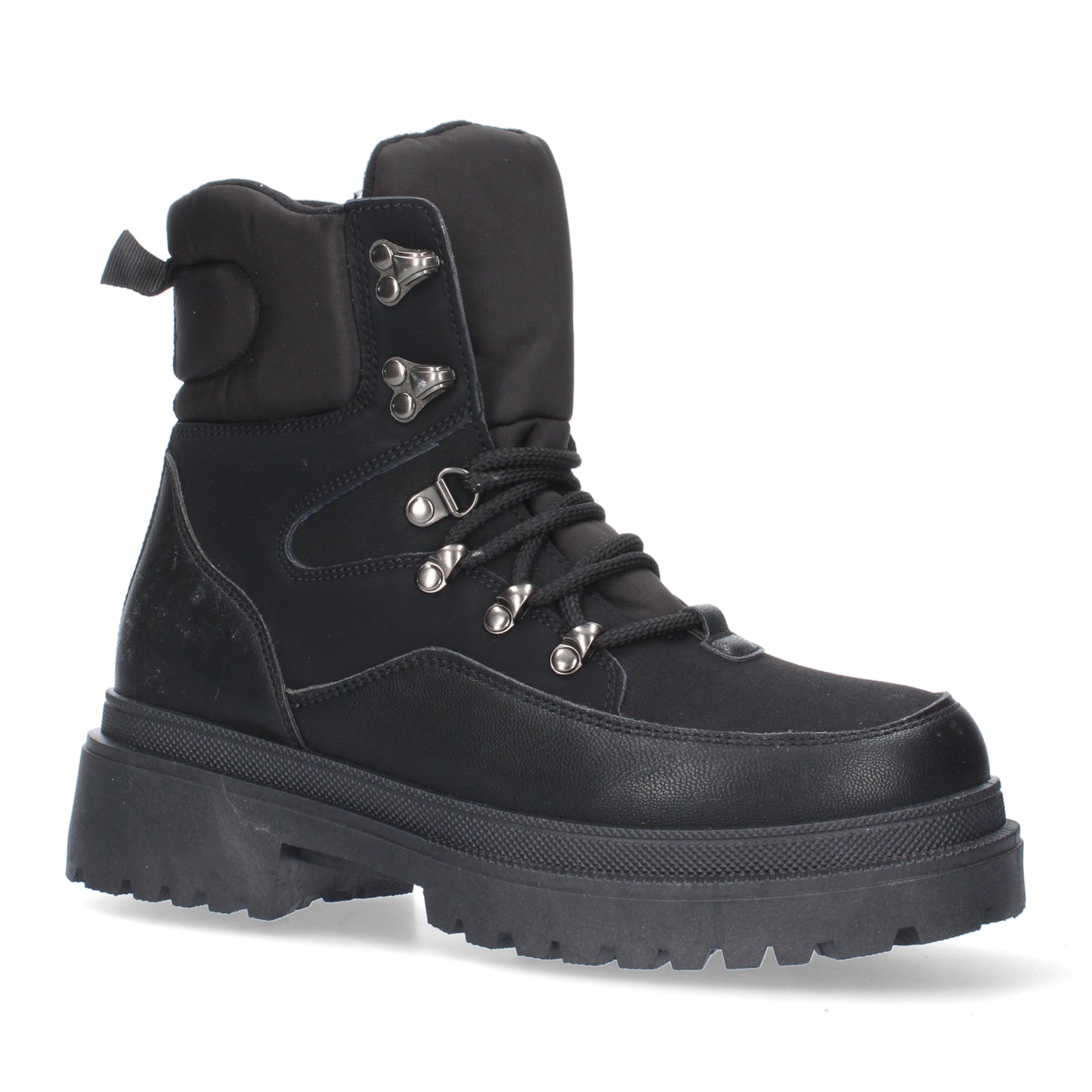 Botín Plano para Mujer Cómodo con Estampado Multicolor y Cierre de Cordones