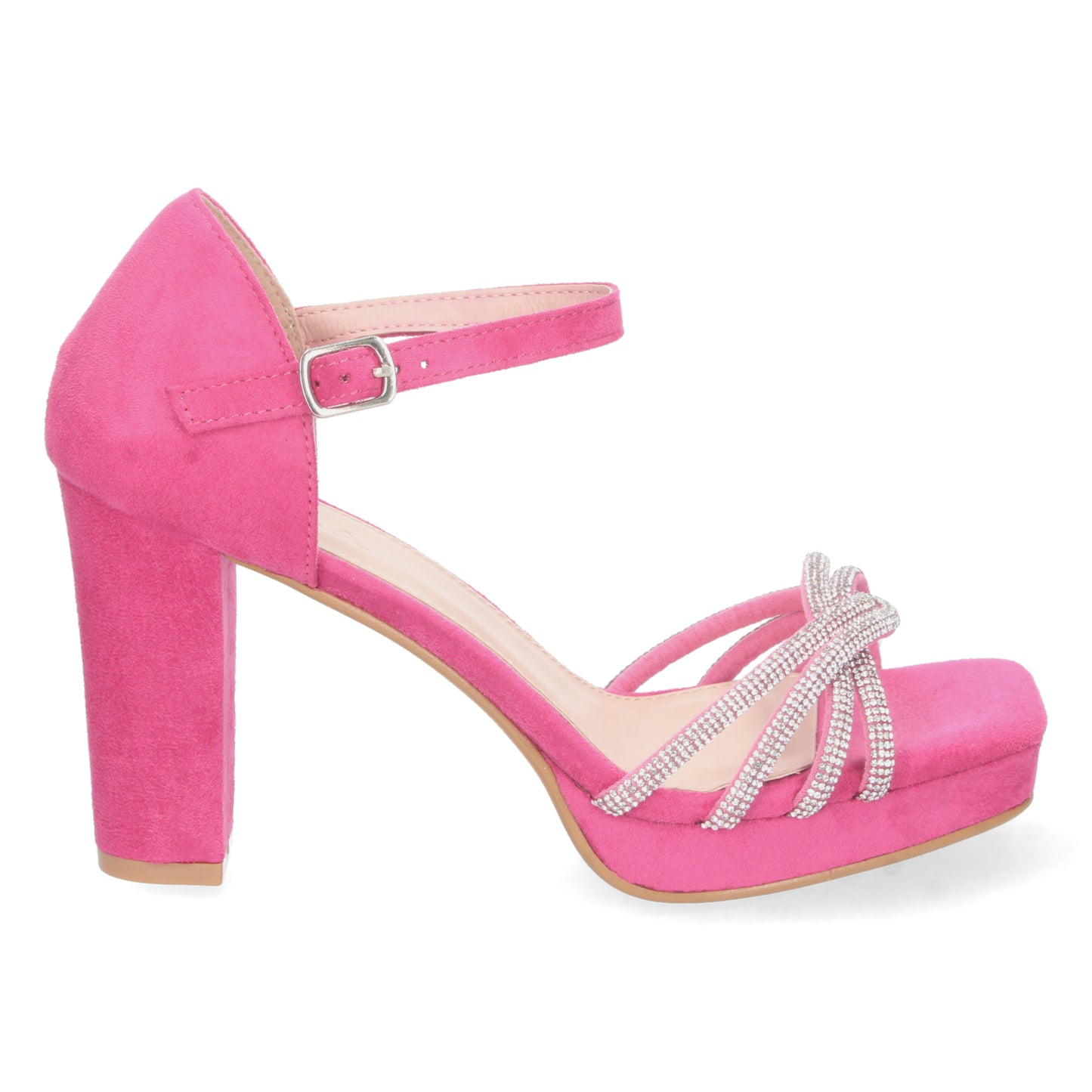 Zapatos de tacón alto, sandalias de tacón alto, zapatos de verano de tacón, descubre los cupones descuento de Let’s Secrets 2WL-2107-Fucsia