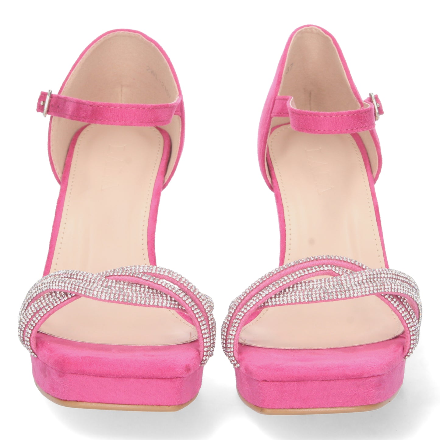 Zapatos de tacón alto, sandalias de tacón alto, zapatos de verano de tacón, descubre los cupones descuento de Let’s Secrets 2WL-2107-Fucsia