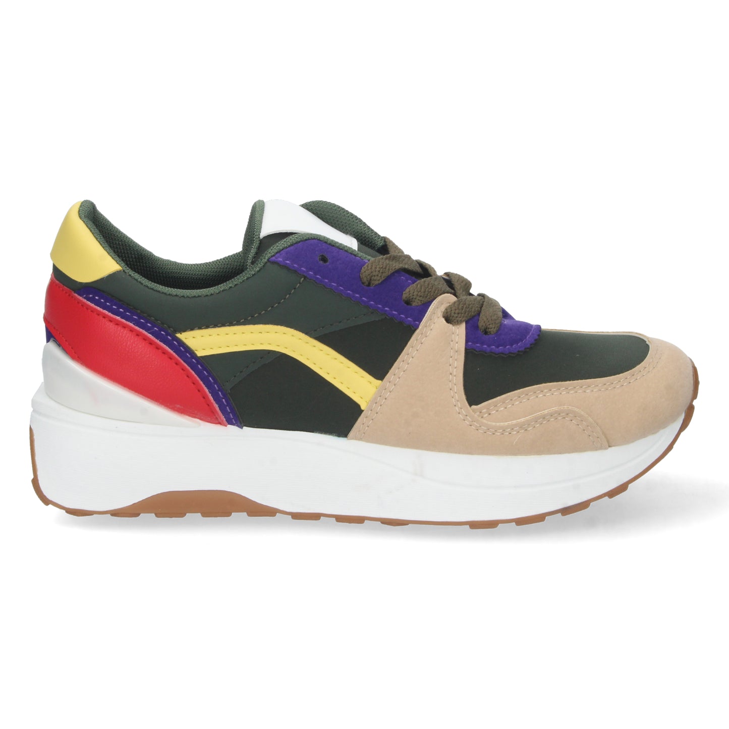 Zapatillas para mujer, snakers de mujer, descubre los cupones descuento de Let’s Secrets B211030-Verde