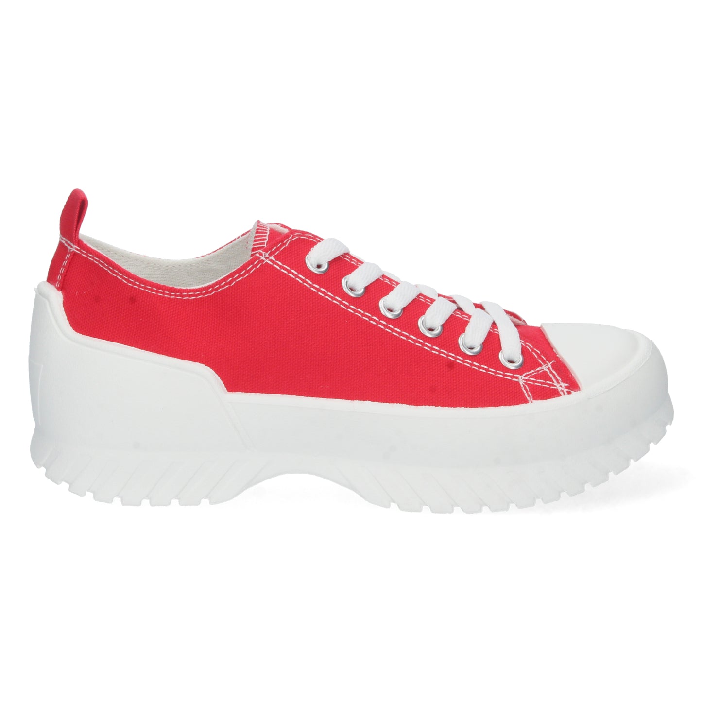 Zapatillas, zapatillas tipo tenis, zapatillas de lona,  consigue hasta un 20 % de descuento con los cupones de Let’s Secrets BO26-107-Rojo