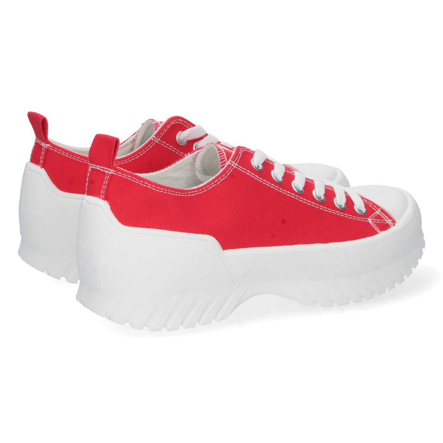 Zapatillas, zapatillas tipo tenis, zapatillas de lona,  consigue hasta un 20 % de descuento con los cupones de Let’s Secrets BO26-107-Rojo