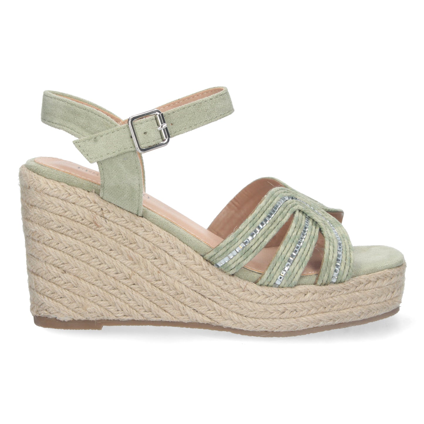 Sandalias de cuña de mujer, descubre los descuentos de Let’s Secrets C5062-Verde