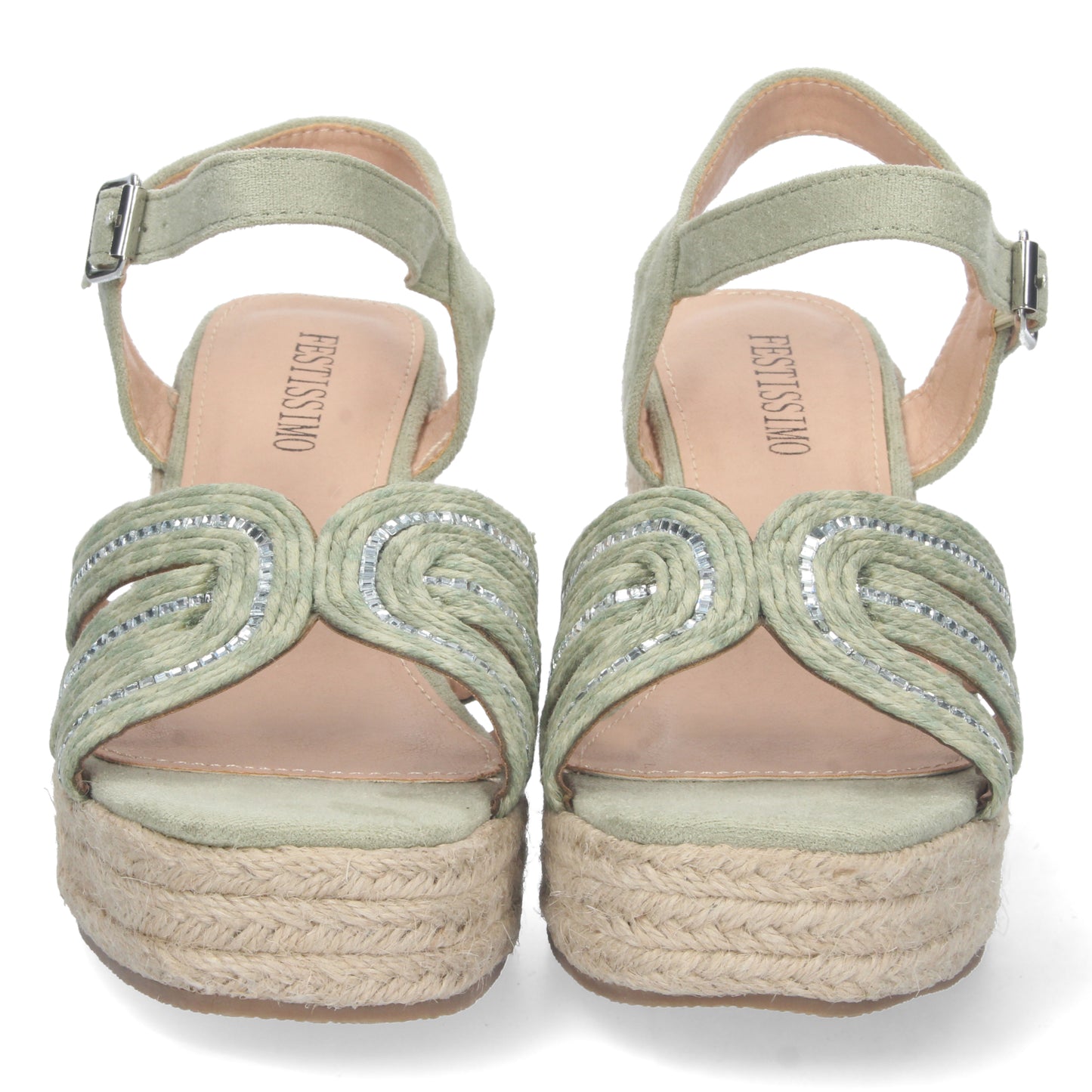 Sandalias de cuña de mujer, descubre los descuentos de Let’s Secrets C5062-Verde