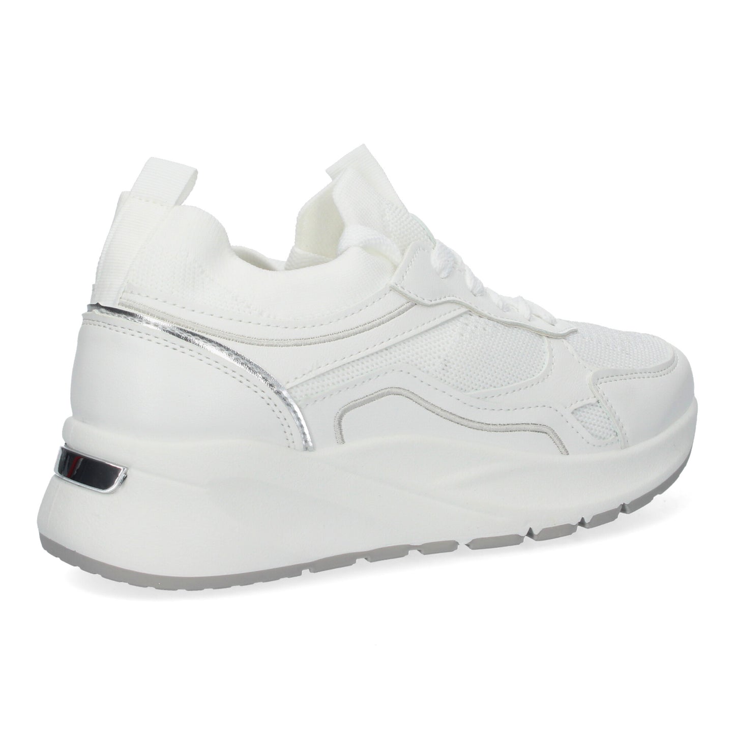Zapatillas Casual para Mujer con Plataforma Dentada Diseño Elegante Cierre de Cordones Comodos Perfectas para Cualquier Ocasión