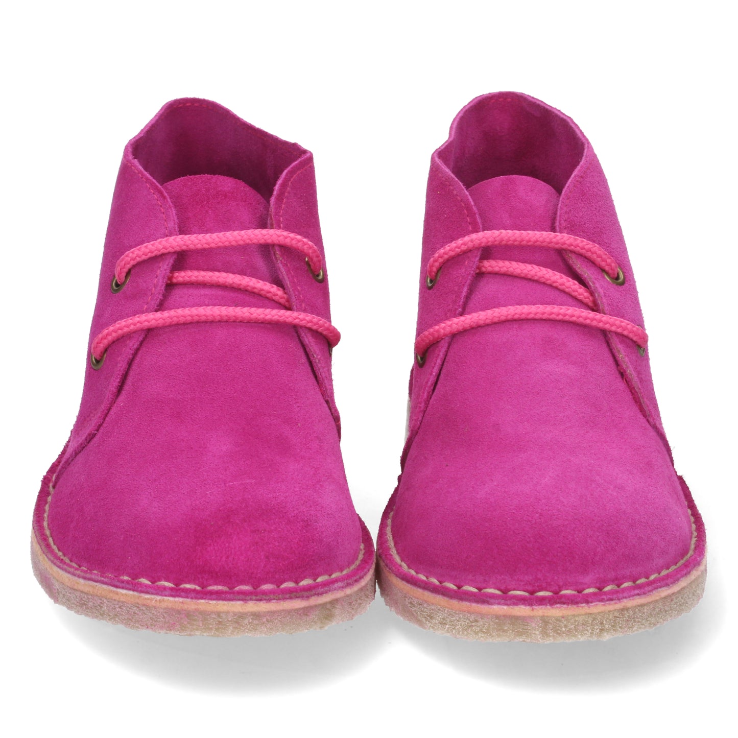 Botín Desert Boots Mujer y Hombre de Piel Serraje con Suela de Crepé Antideslizante y Aislante del frío muy Confortables y Practicas con Cierre de Cordones Primavera Verano