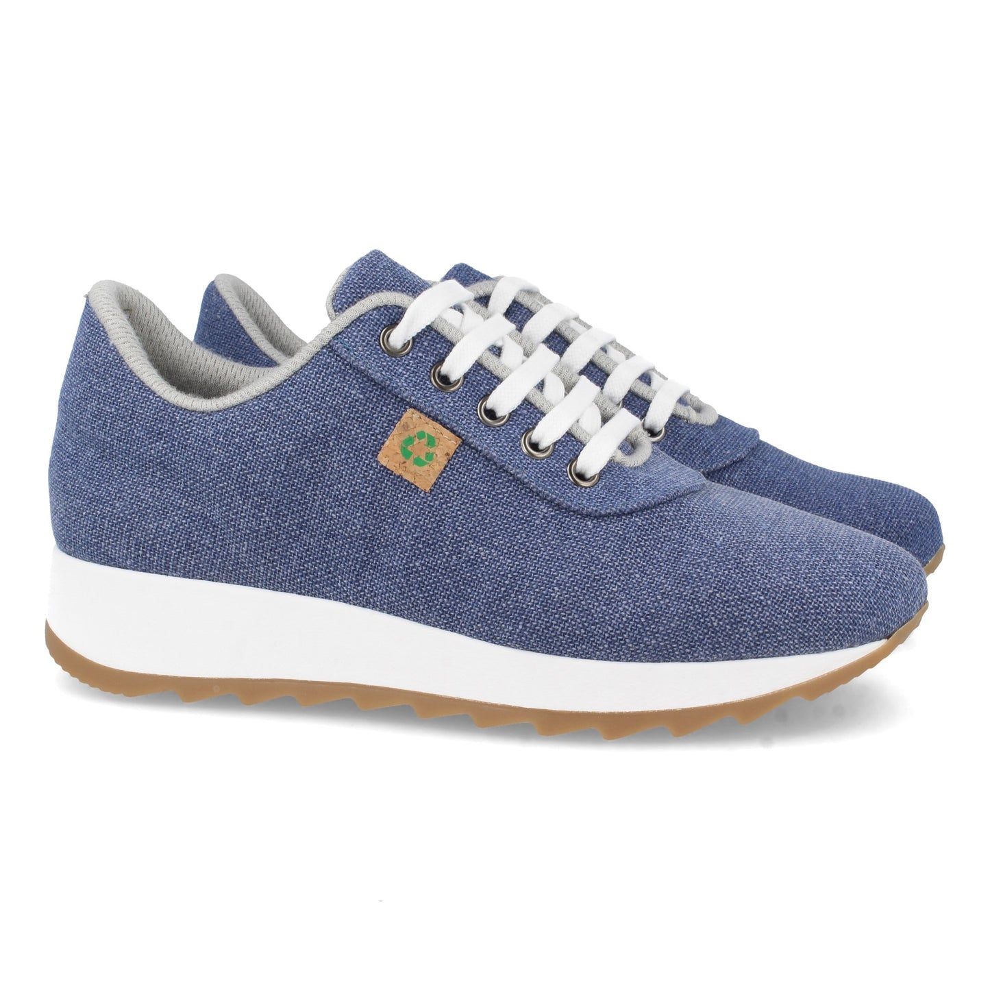 Zapatillas ecológicas para Mujer Fabricadas con materiales 100% reciclados y Ecológicos. Eco Friendly y Bio.Fabricado en España.
