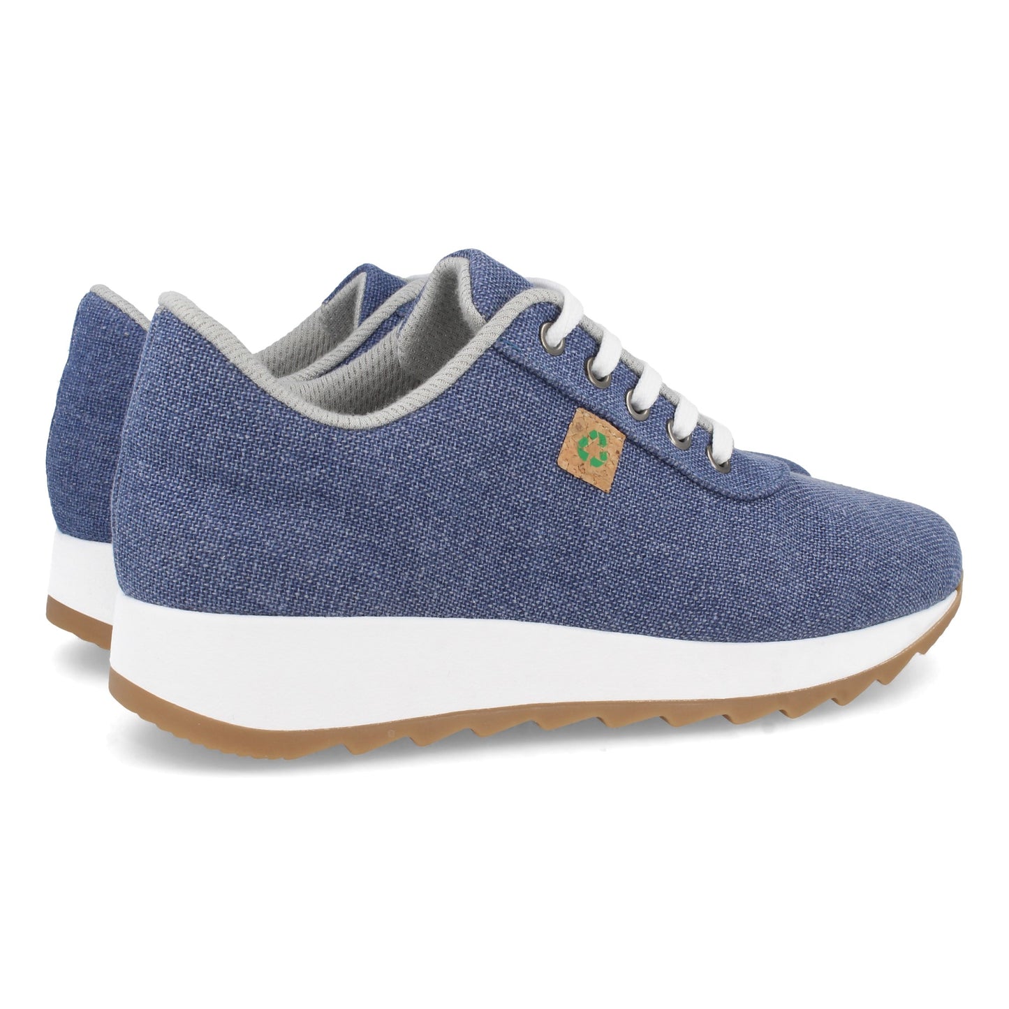 Zapatillas ecológicas para Mujer Fabricadas con materiales 100% reciclados y Ecológicos. Eco Friendly y Bio.Fabricado en España.