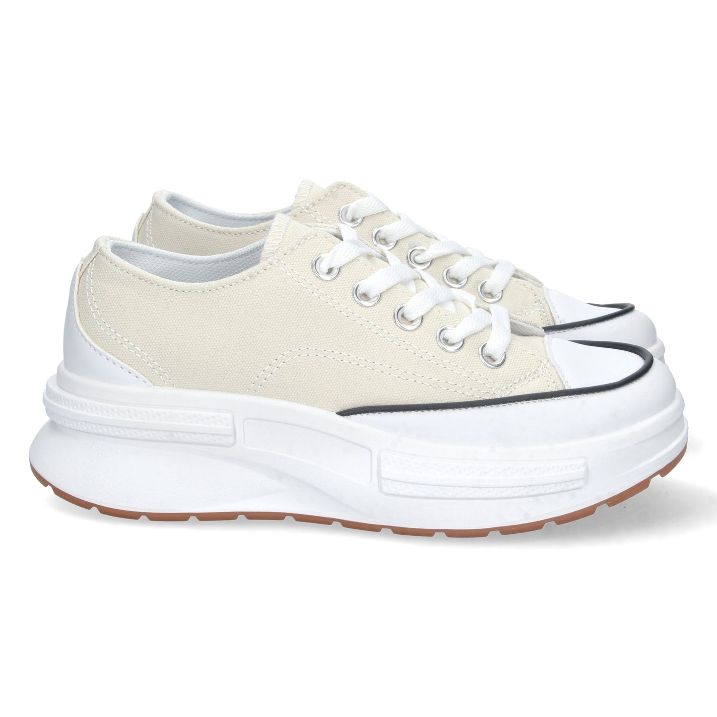 Zapatillas para mujer, snakers de mujer, descubre los cupones descuento de Let’s Secrets HB-0361-Beige