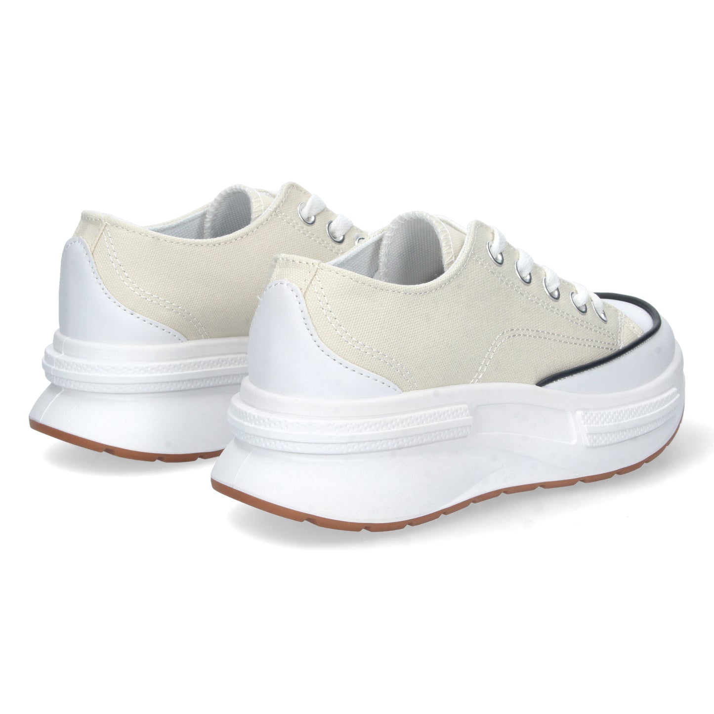 Zapatillas para mujer, snakers de mujer, descubre los cupones descuento de Let’s Secrets HB-0361-Beige