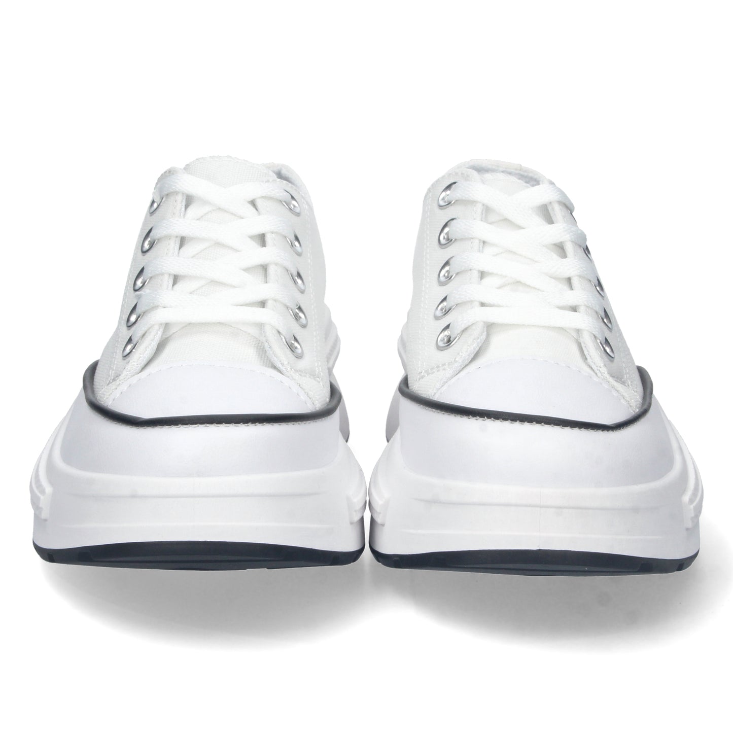 Zapatillas blancas, zapatillas tipo tenis blancas, zapatillas tipo convers blancas,  consigue hasta un 20 % de descuento con los cupones de Let’s Secrets HB-0361-Blanco