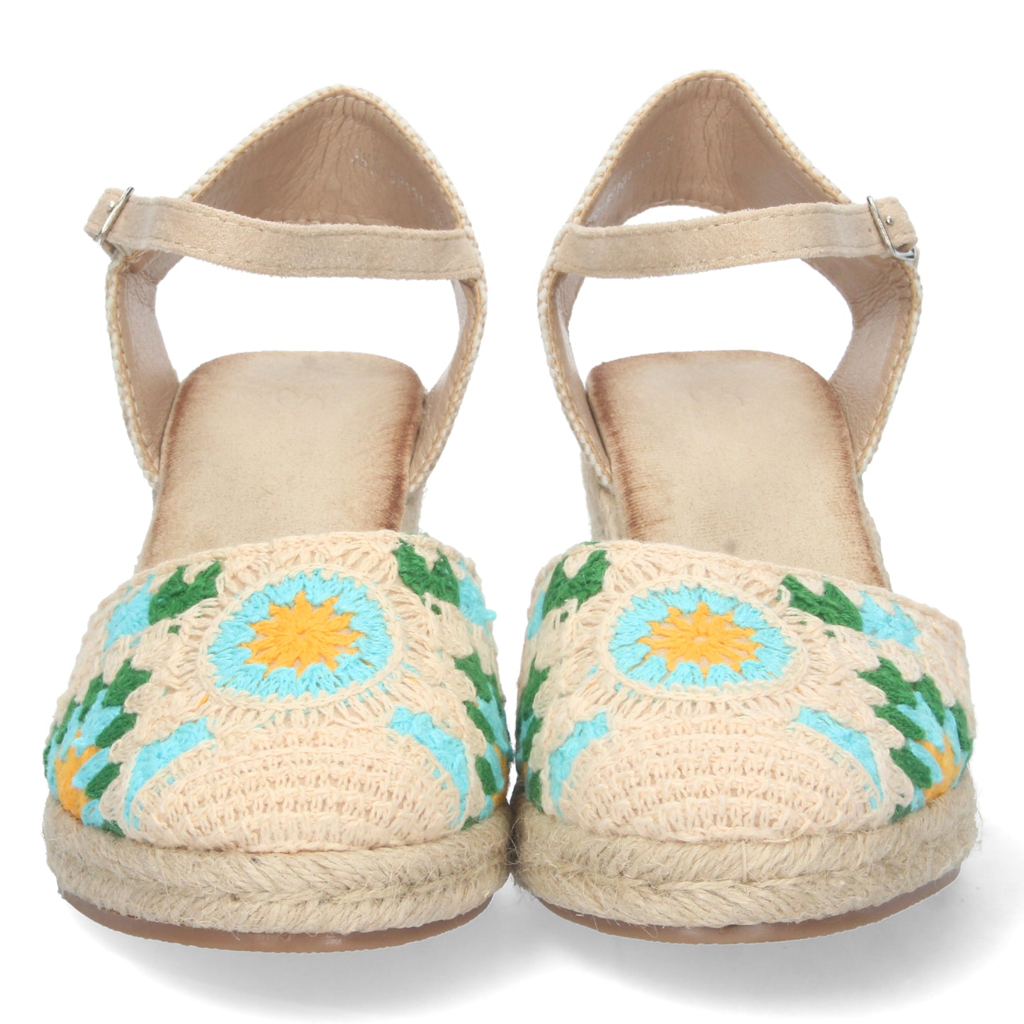 Sandalias de cuña, alpargatas de cuña, sandalias esparteras, sandalias tendencia verano 2023, descubre los cupones descuento de Let’s Secrets JNS-5P101-Beige