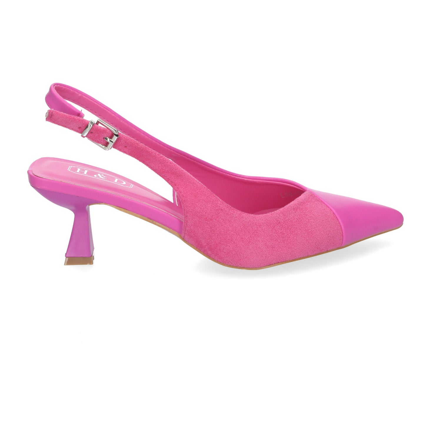 Zapatos de Saón para Mujer con Tacón Elegantes y Cómodos Diseño Moderno Dos Materiales con Punta Fina y Cierre de Hebilla Ajustable para Todo Tipo de Ocasiones.
