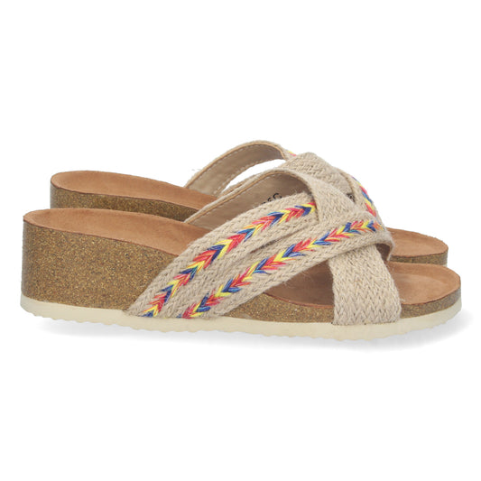 Chanclas planas de mujer, chanclas para mujer, sandalias tipo chancla, descubre los cupones de Let's SecretsM-205-Multi