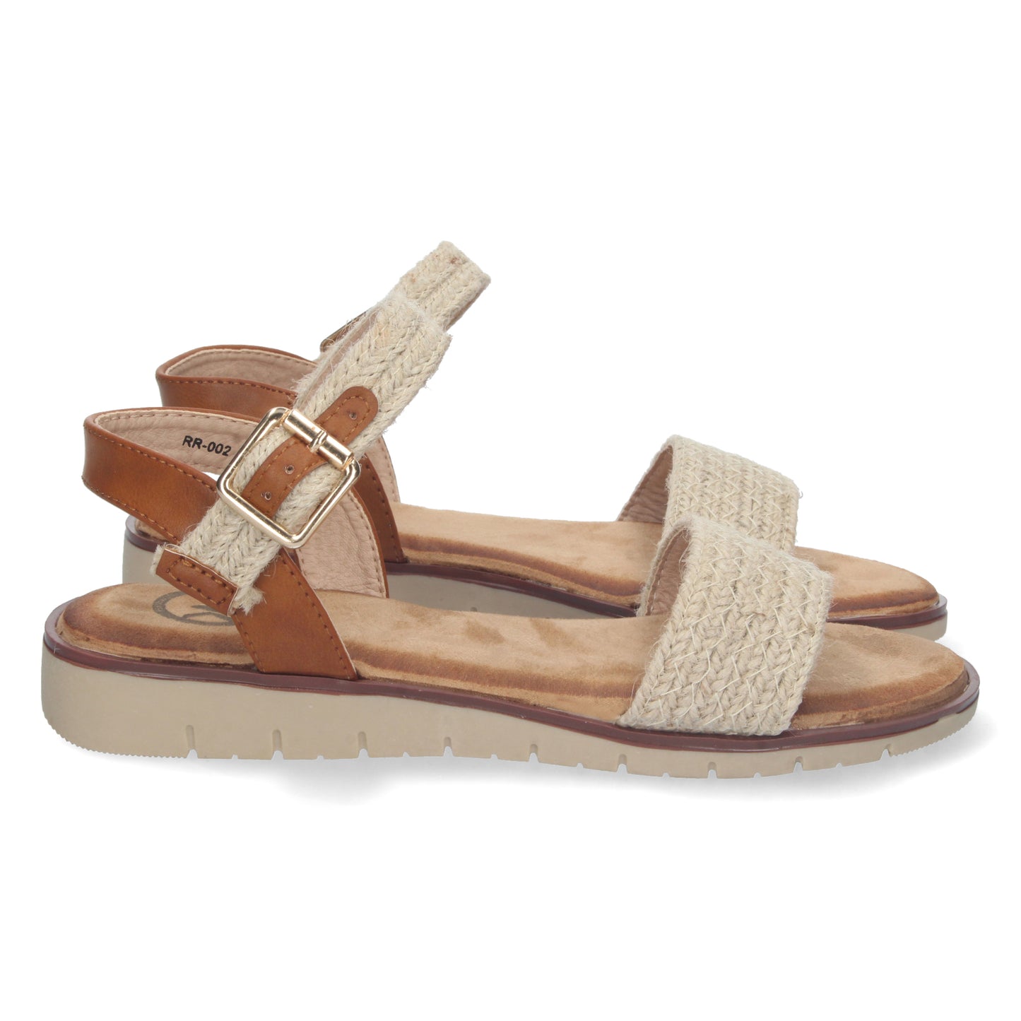 Sandalias planas, sandalias atadas planas, sandalias abiertas, alpargatas planas, esparteras planas sandalias tendencia verano 2023, descubre los cupones descuentos de Let’s Secrets RR-002-Beige