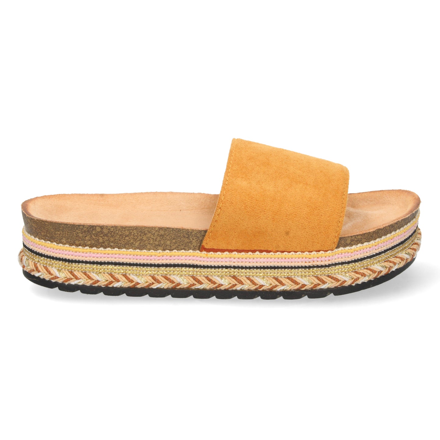 Sandalias planas de verano, sandalias planas de mujer, descubre los descuentos de Let’s Secrets TC-710-Camel