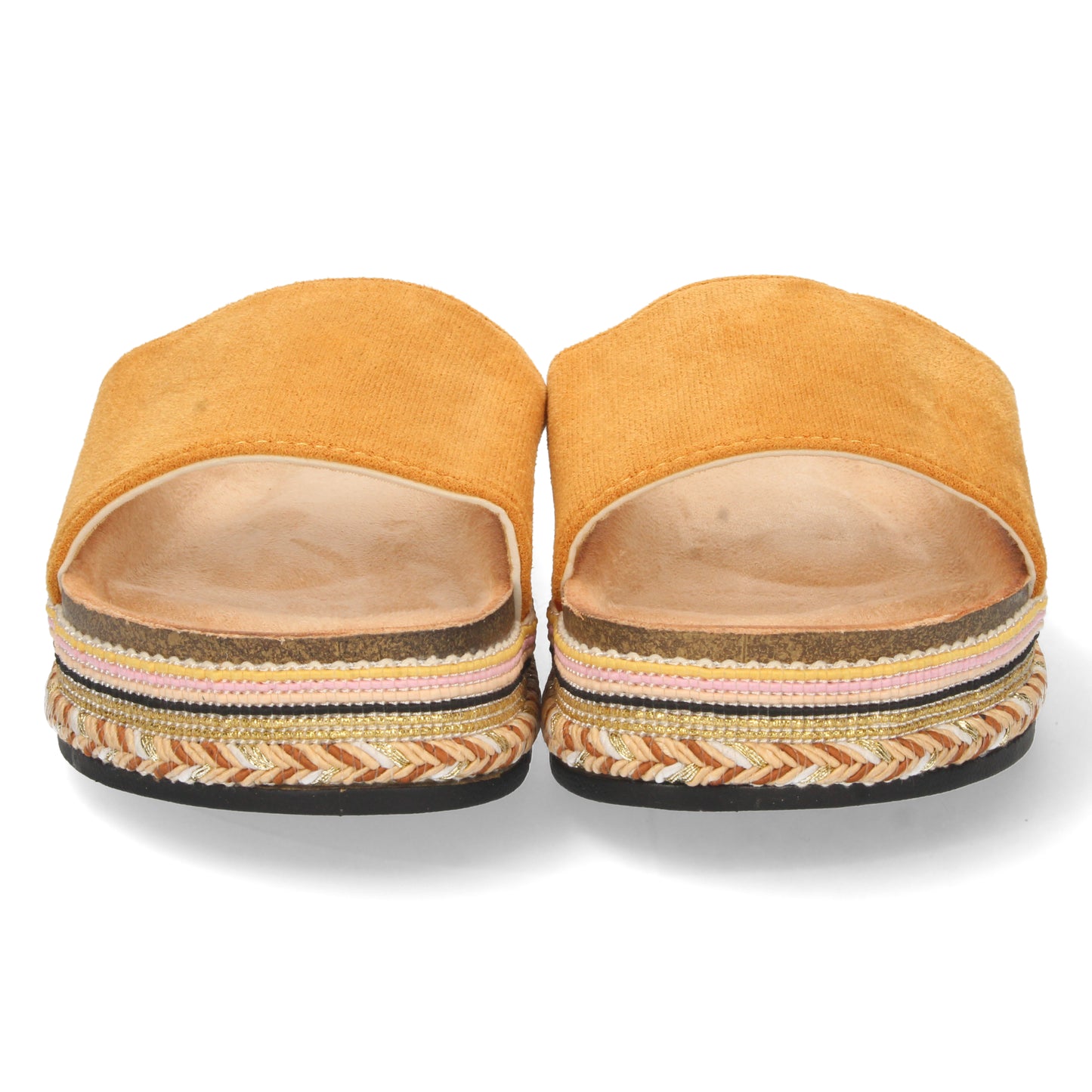 Sandalias planas de verano, sandalias planas de mujer, descubre los descuentos de Let’s Secrets TC-710-Camel