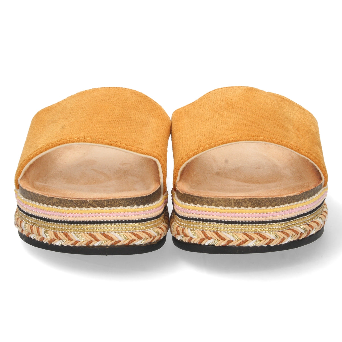 Sandalias planas de verano, sandalias planas de mujer, descubre los descuentos de Let’s Secrets TC-710-Camel