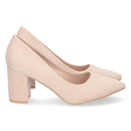 Zapato de Tacón para Mujer Cómodo Estilo Salón con Punta Fina Primavera Verano
