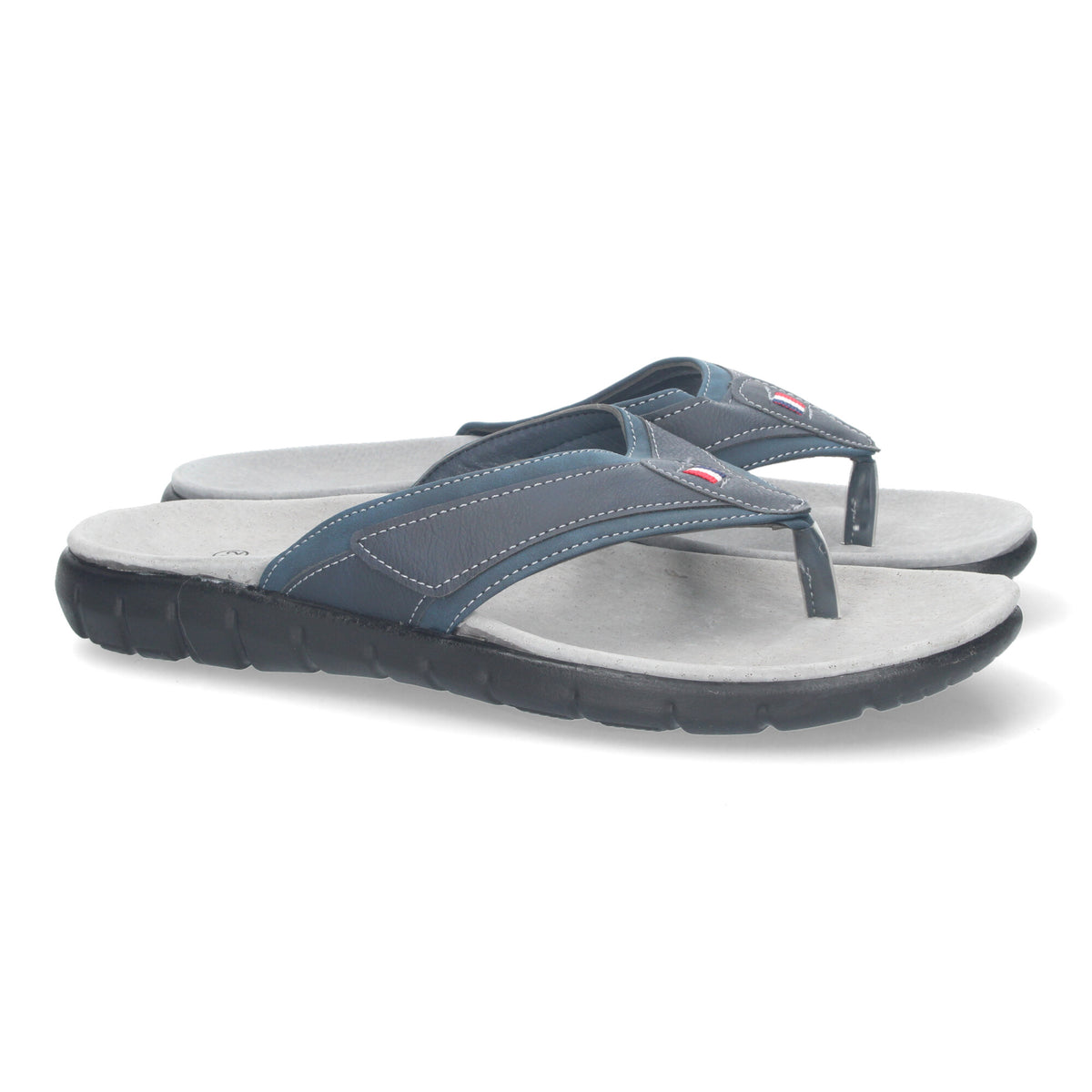 Sandalia plana para Hombre Comodas tipo Esclava Suela de Piel Perfectas para el Día a Día.