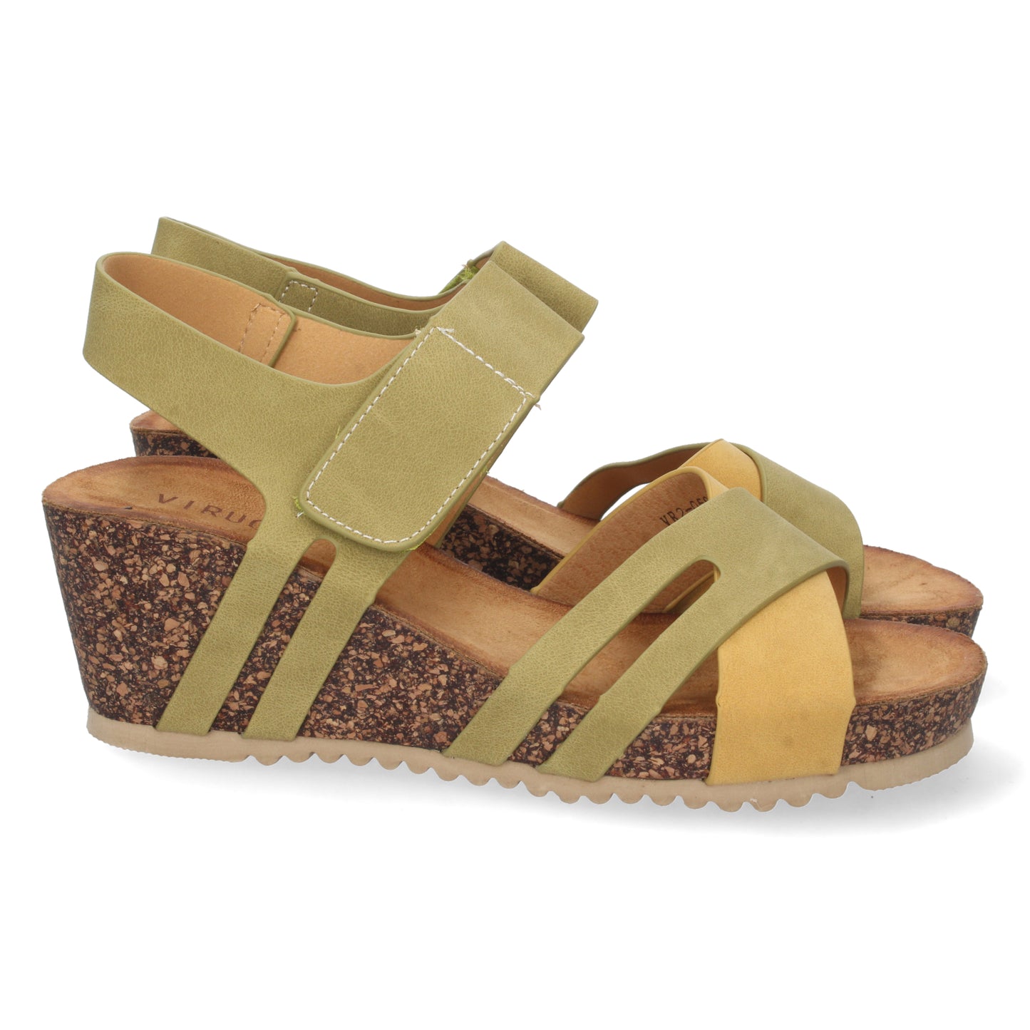 Sandalias de cuña de mujer, descubre los descuentos de Let’s Secrets VR2-050-Verde
