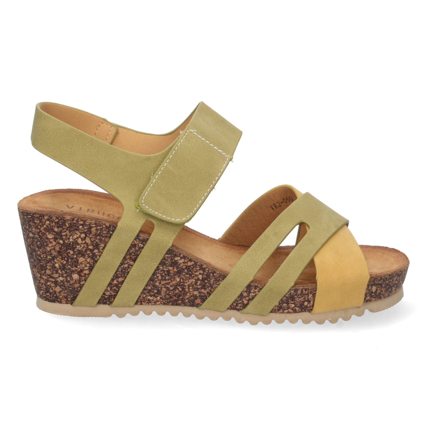 Sandalias de cuña de mujer, descubre los descuentos de Let’s Secrets VR2-050-Verde