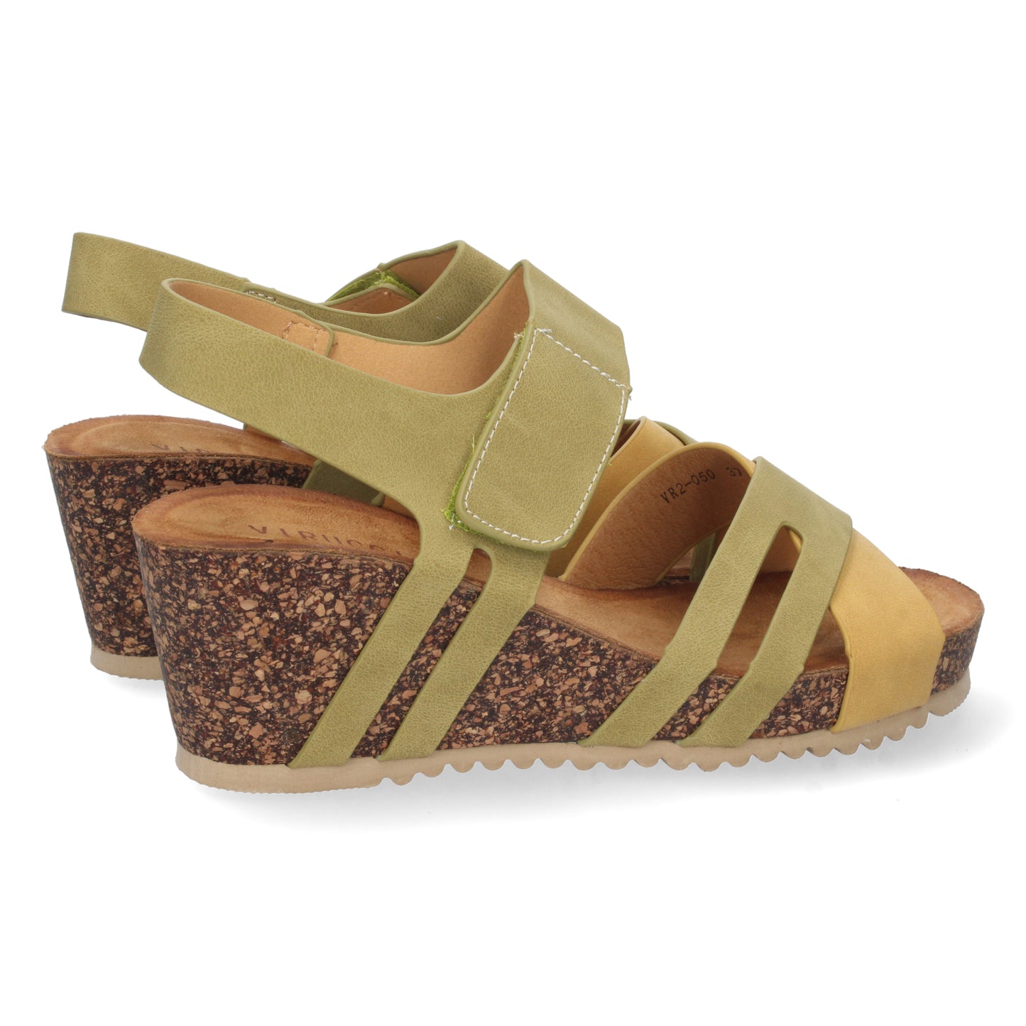 Sandalias de cuña de mujer, descubre los descuentos de Let’s Secrets VR2-050-Verde