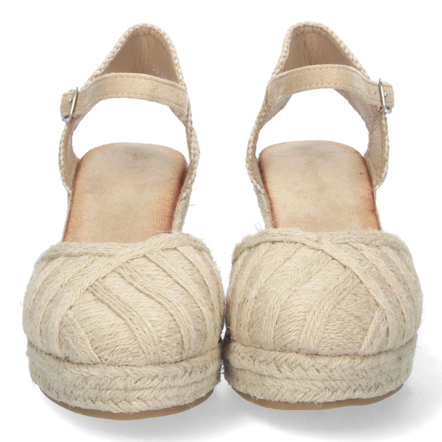 Sandalias de cuña, alpargatas de cuña, sandalias esparteras, sandalias tendencia verano 2023, descubre los cupones descuento de Let’s Secrets XH-5P179-Beige