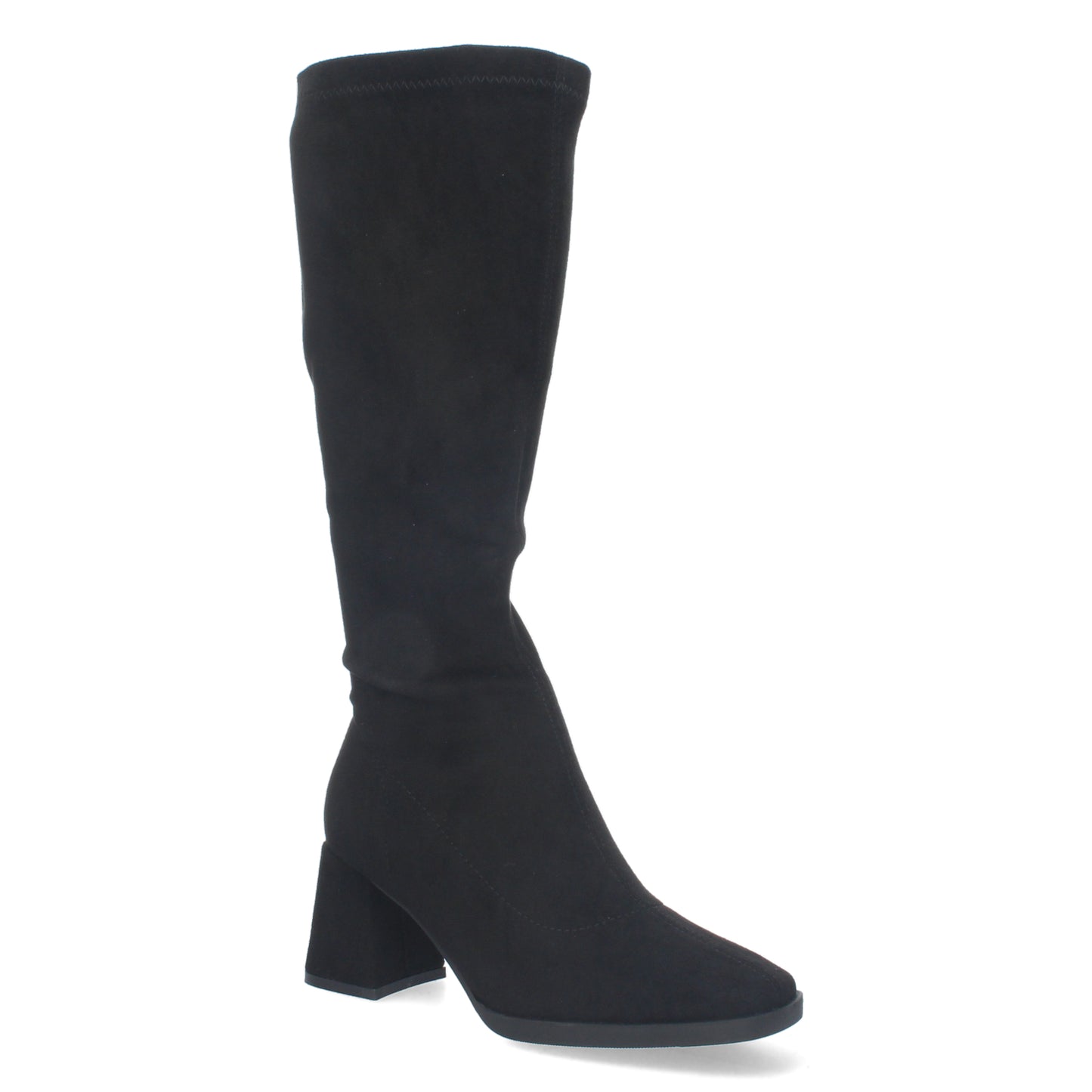 Botas Lisas para Mujer de Tacón Alto Caña de 37cm y Cierre de Cremallera. Cómodas y Agradables para Otoño e Invierno
