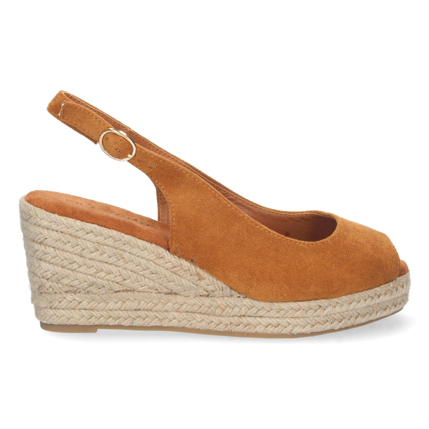 Sandalias de cuña, alpargatas de cuña, sandalias esparteras, sandalias tendencia verano 2023, descubre los cupones descuento de Let’s Secrets YJ635-Camel