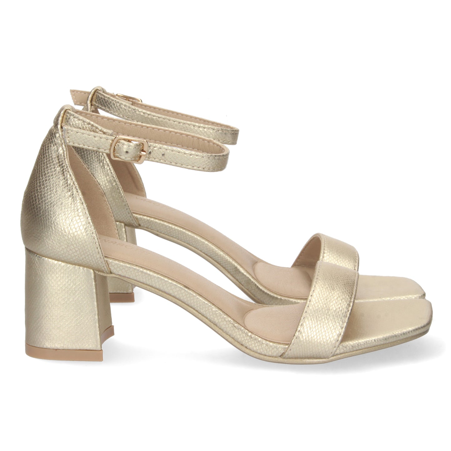 Zapatos dorados de mujer, zapatos de tacón bajo para mujeres, Sandalias planas de verano 2023 para mujer, sandalias de mujeres, descubre los cupones de Let's SecretsZ-2235-Oro