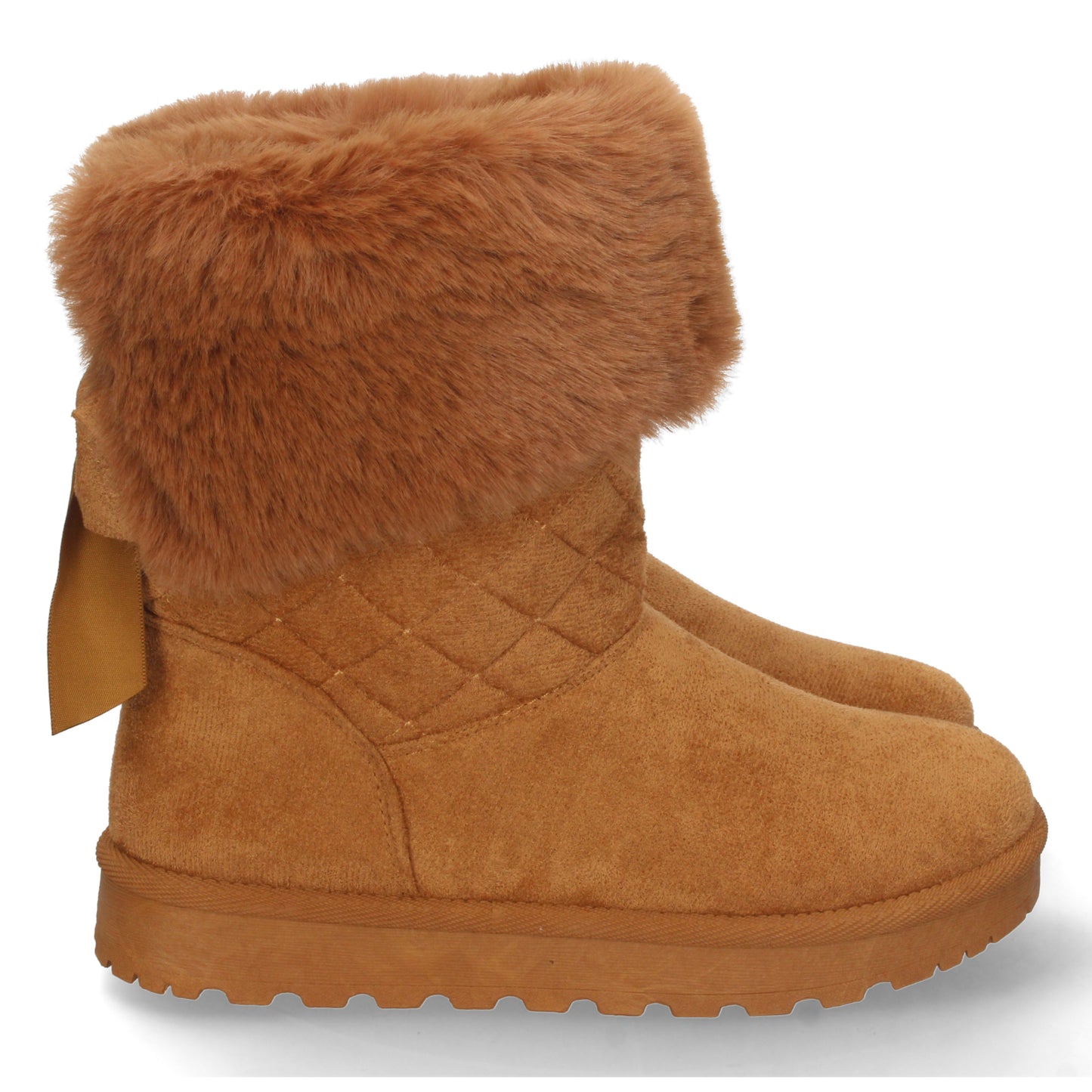 Botín Australiano para Mujer Cómodos y Calentitos Forrado con Pelo Interior con Detalle de Lazo en el Talón Otoño Invierno