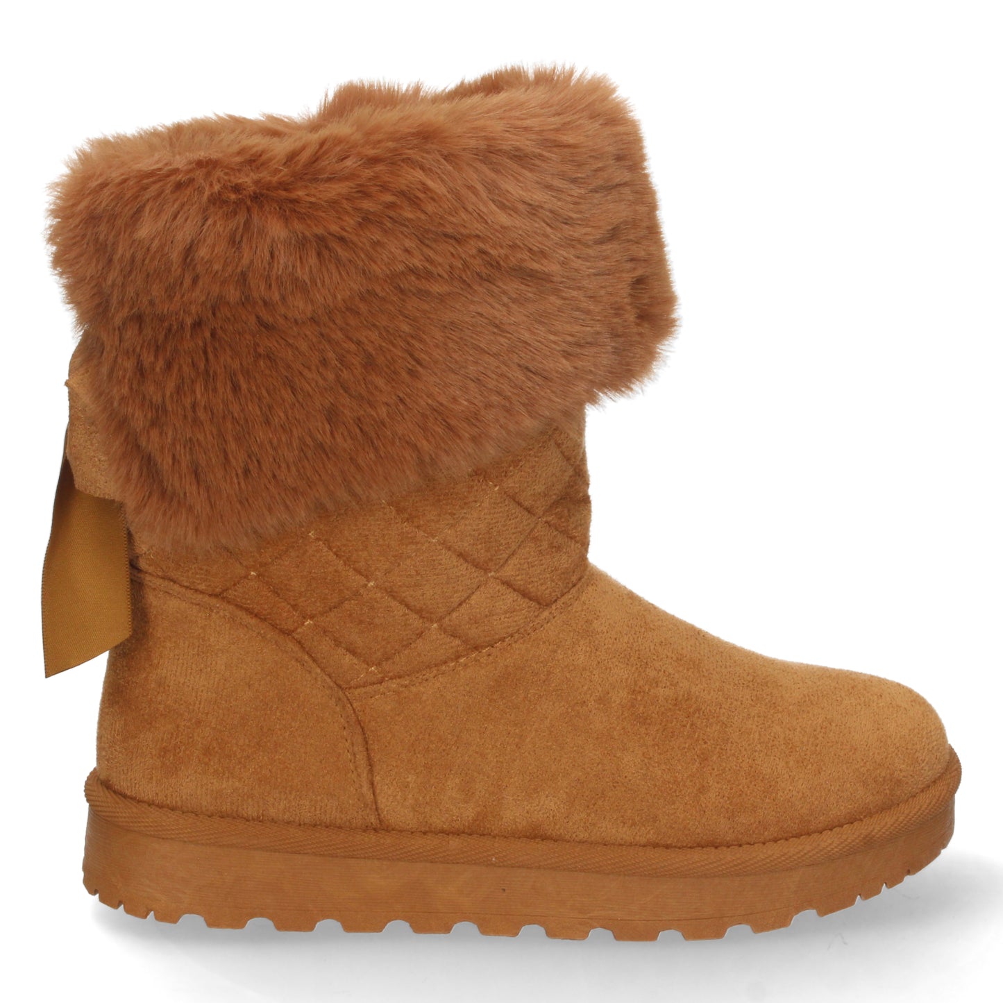 Botín Australiano para Mujer Cómodos y Calentitos Forrado con Pelo Interior con Detalle de Lazo en el Talón Otoño Invierno